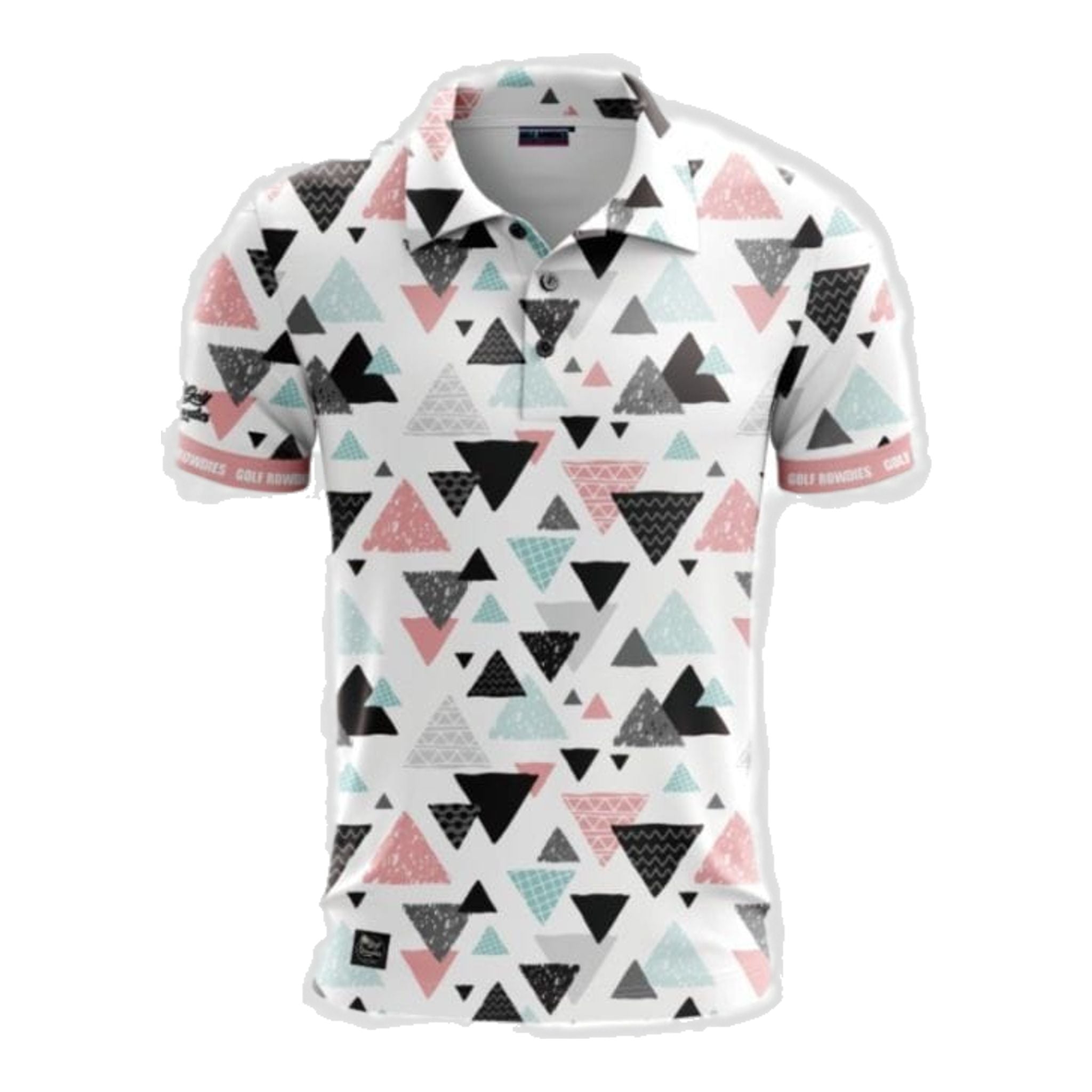 Golf Rowdies Triangles Polo Herren