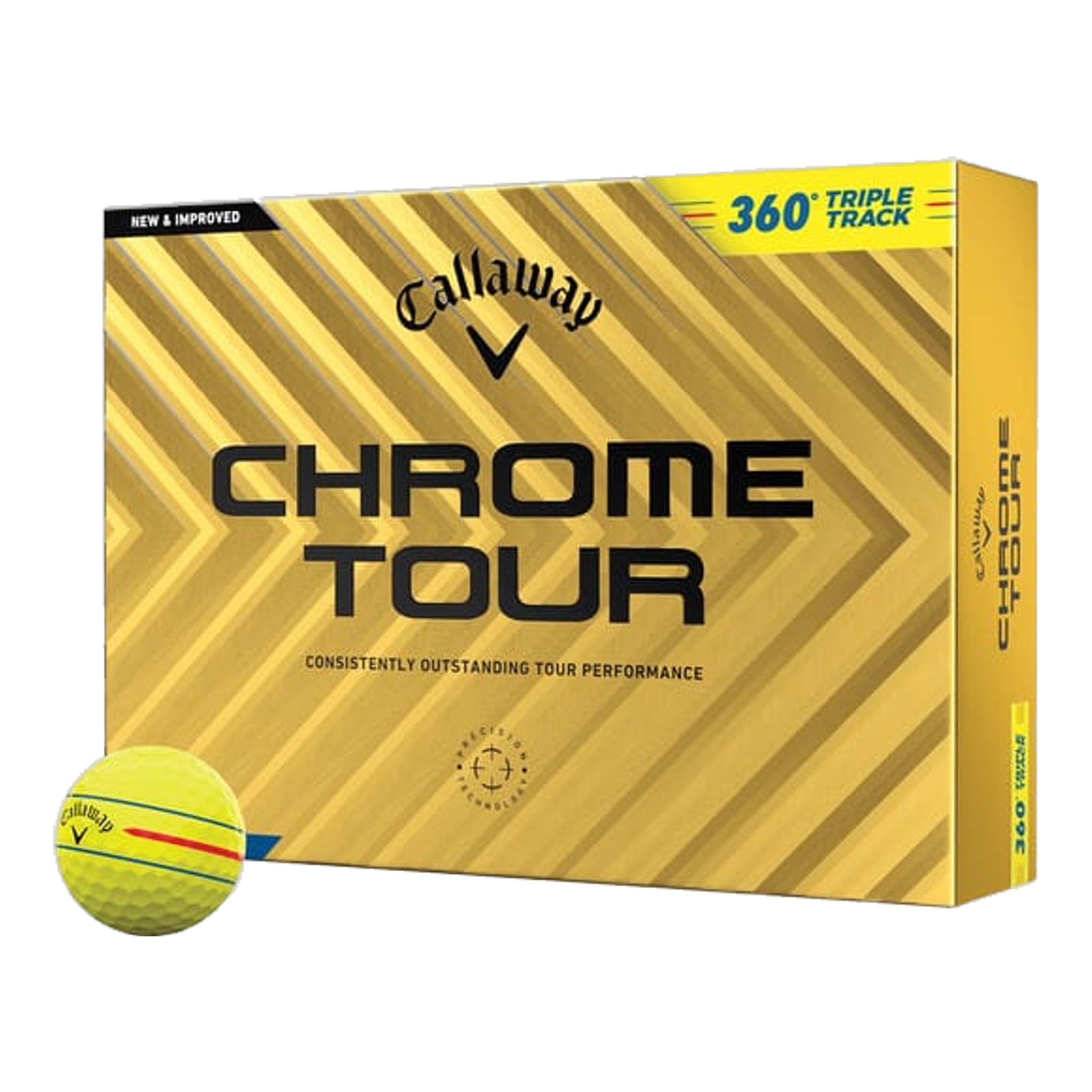 Callaway Chrome Soft Triple Track (24) Golfbälle (12 Stück)