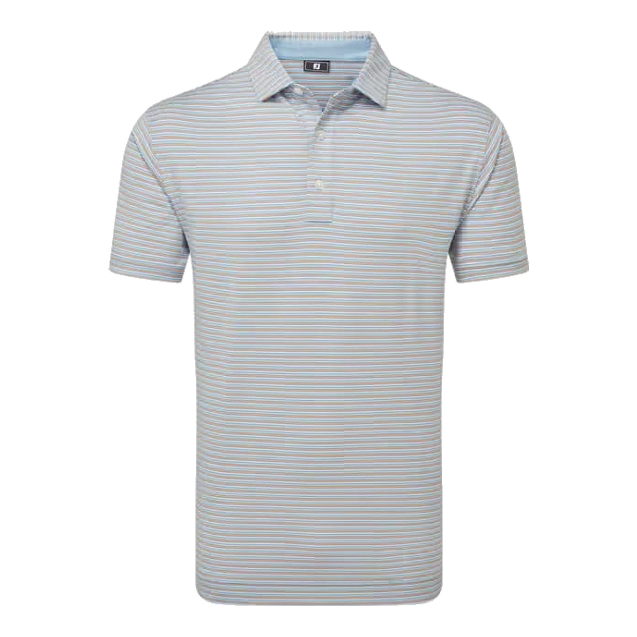 Footjoy Balance Stripe Lisle Polo Herren