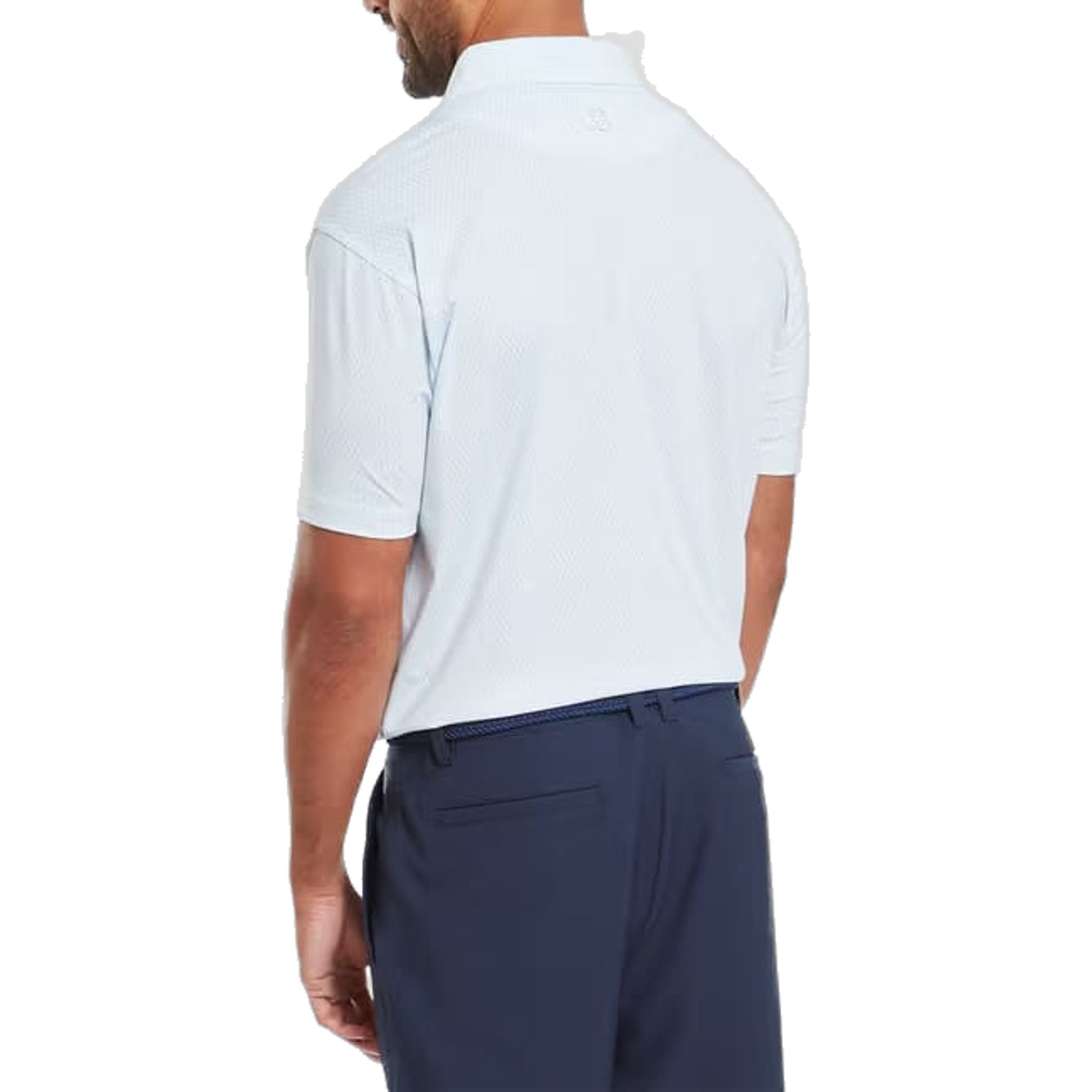 Footjoy Irongate Print Lisle Polo Herren