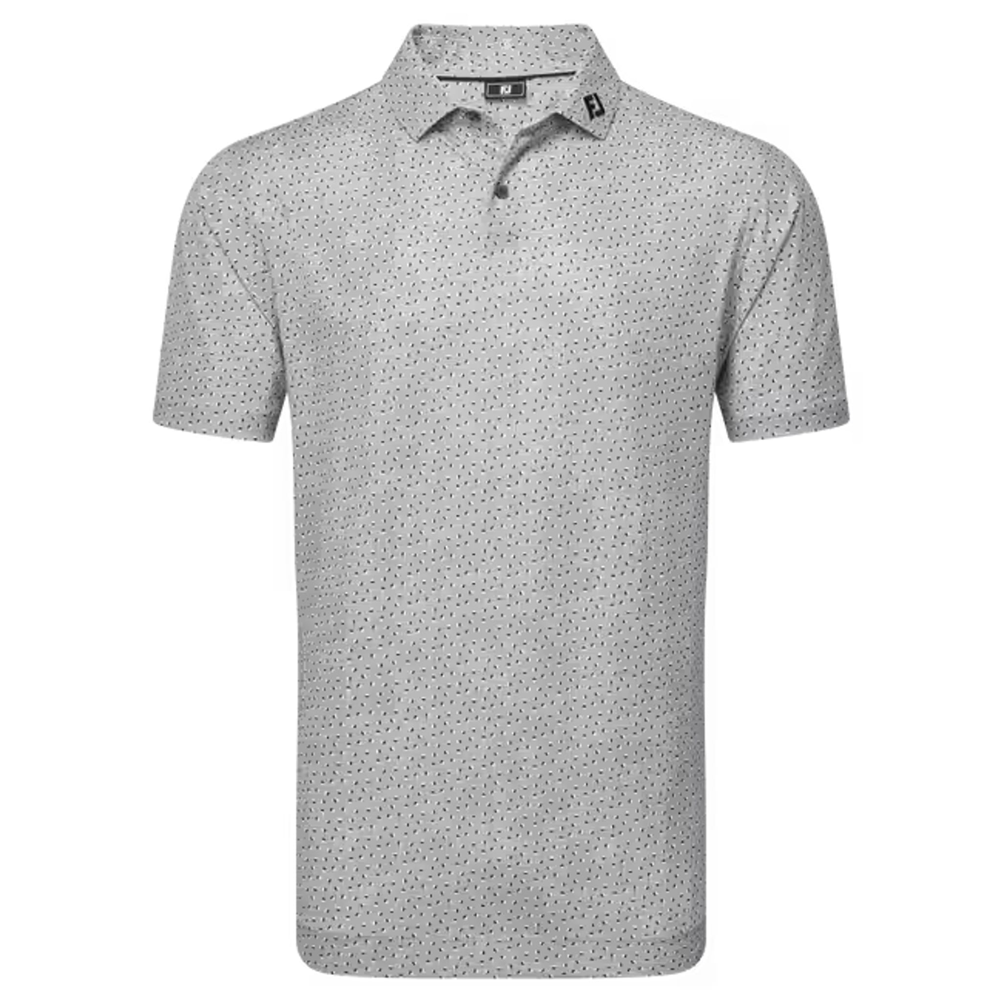 Footjoy Bounce Print Pique Herren