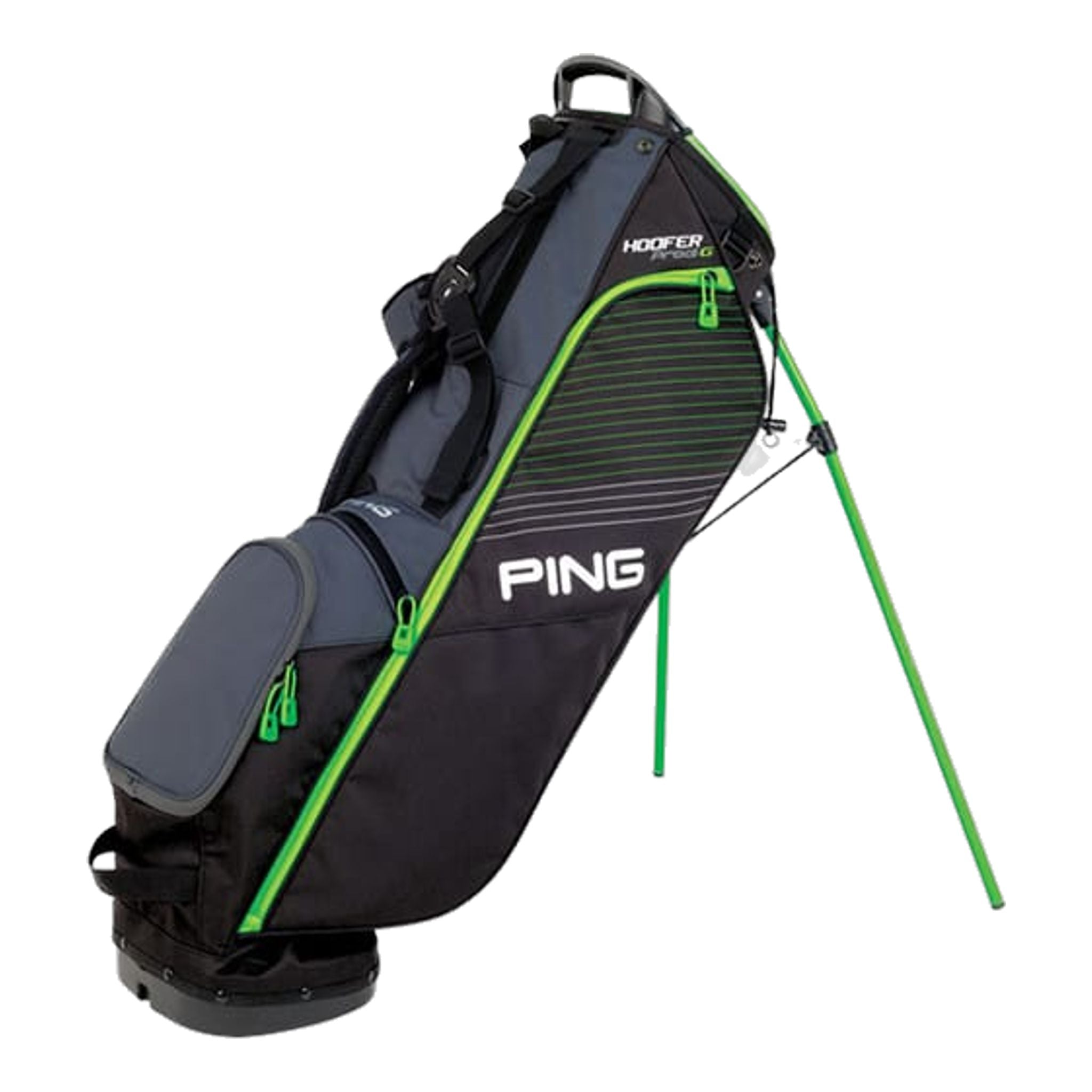 Ping Prodi G Standbag Large Charcoal/Black/Green
