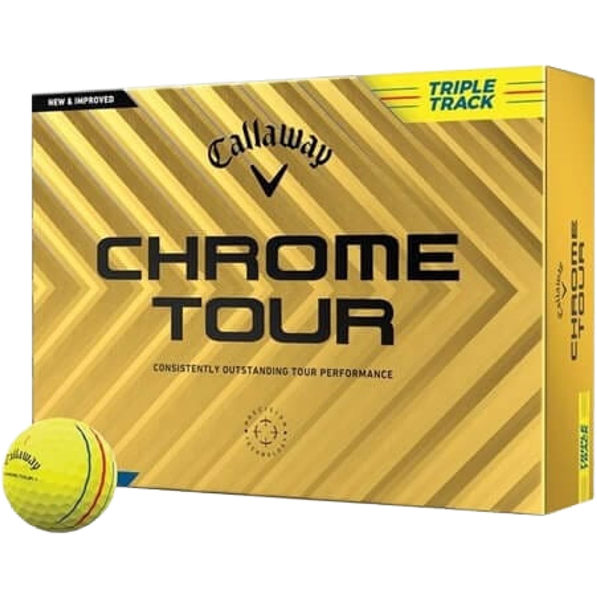 Callaway Chrome Soft Tour Triple Track (24) Golfbälle (12 Stück)