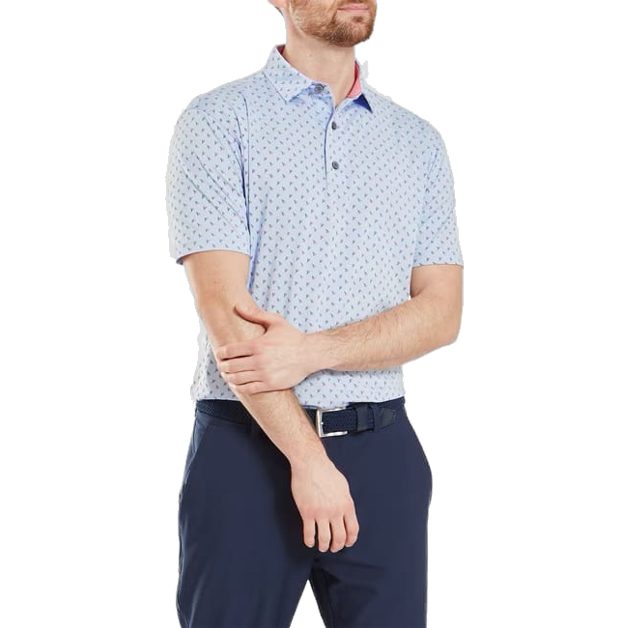 Footjoy Flower Bud Polo Men