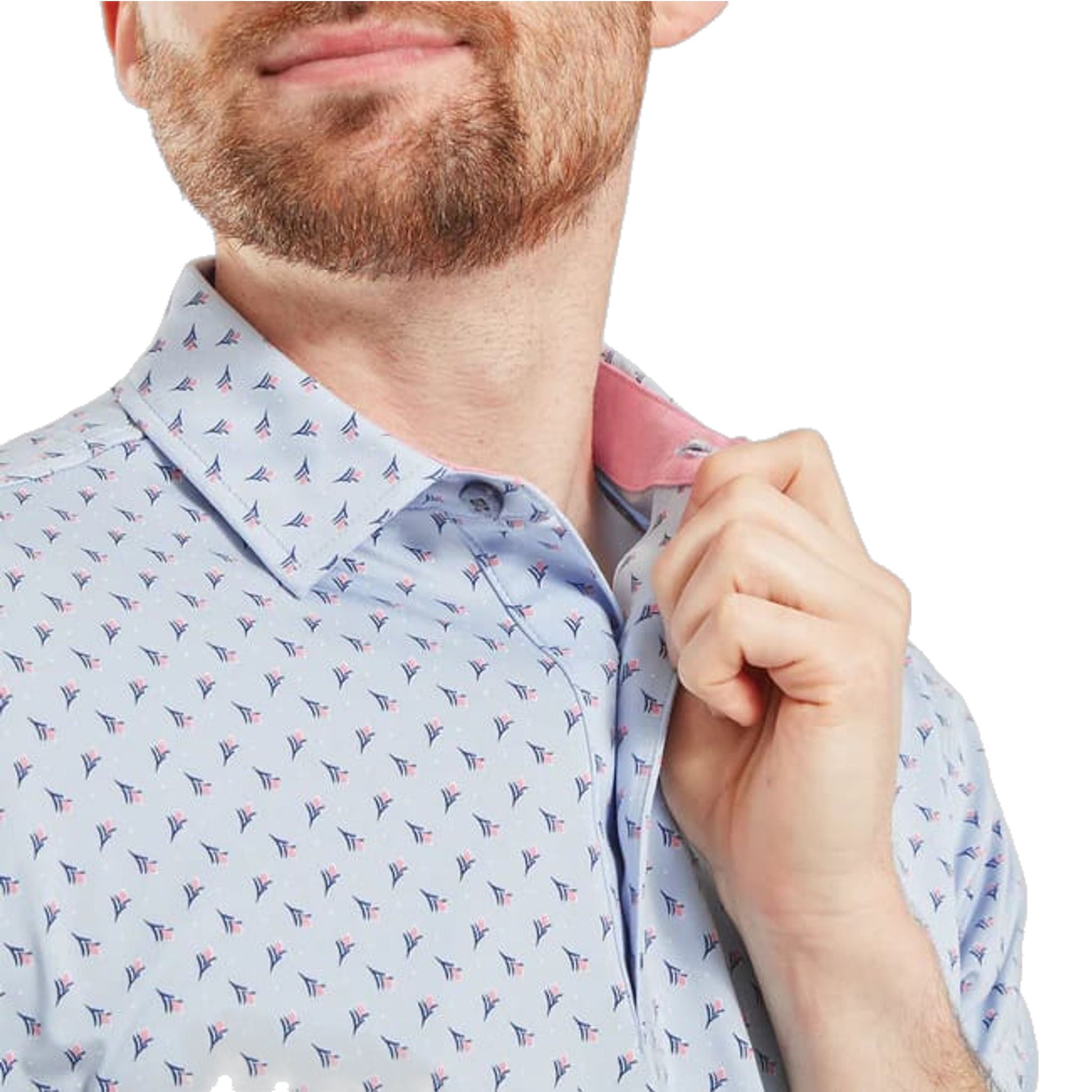 Footjoy Flower Bud Polo Men