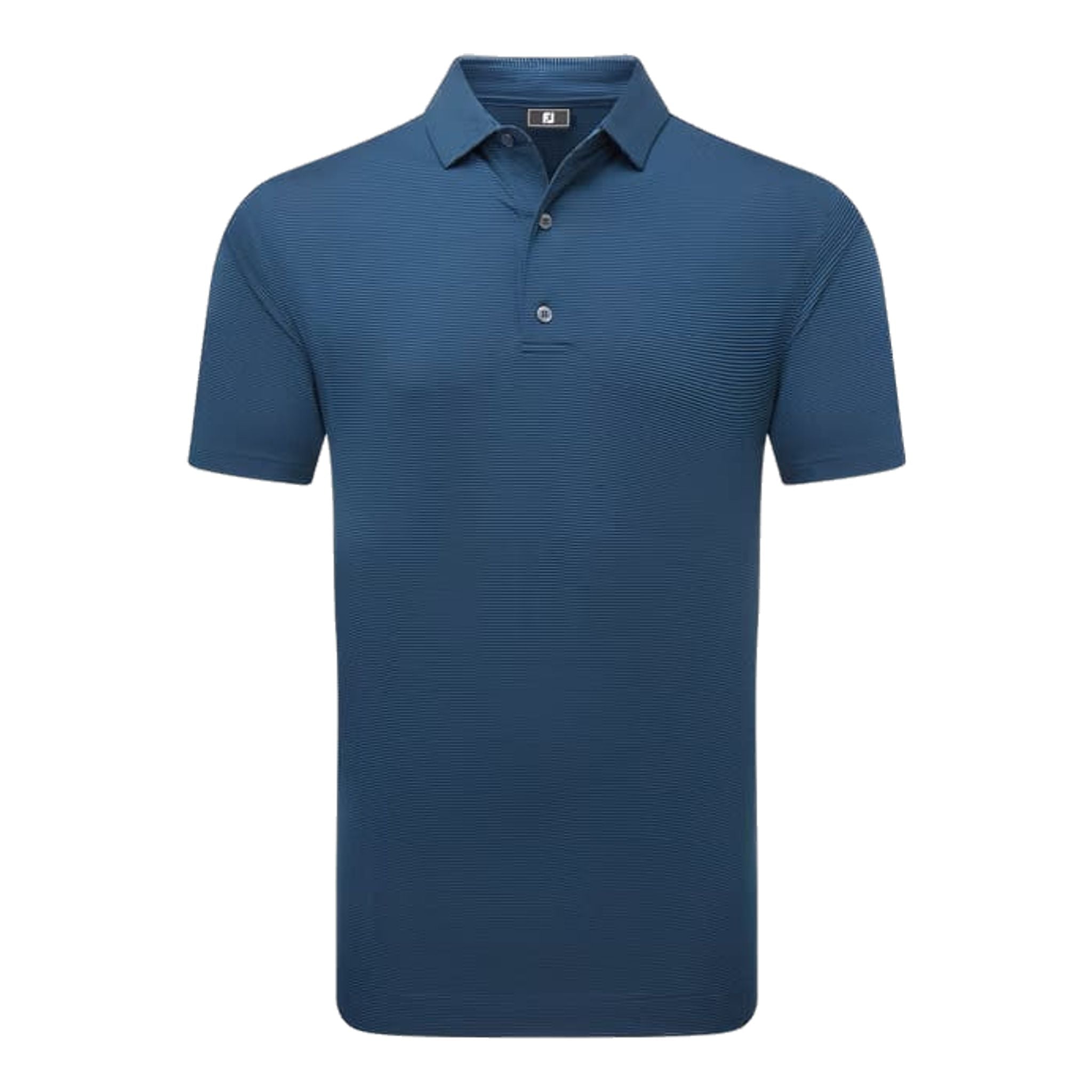 Footjoy Micro Feeder Stripe Lisle Polo Herren