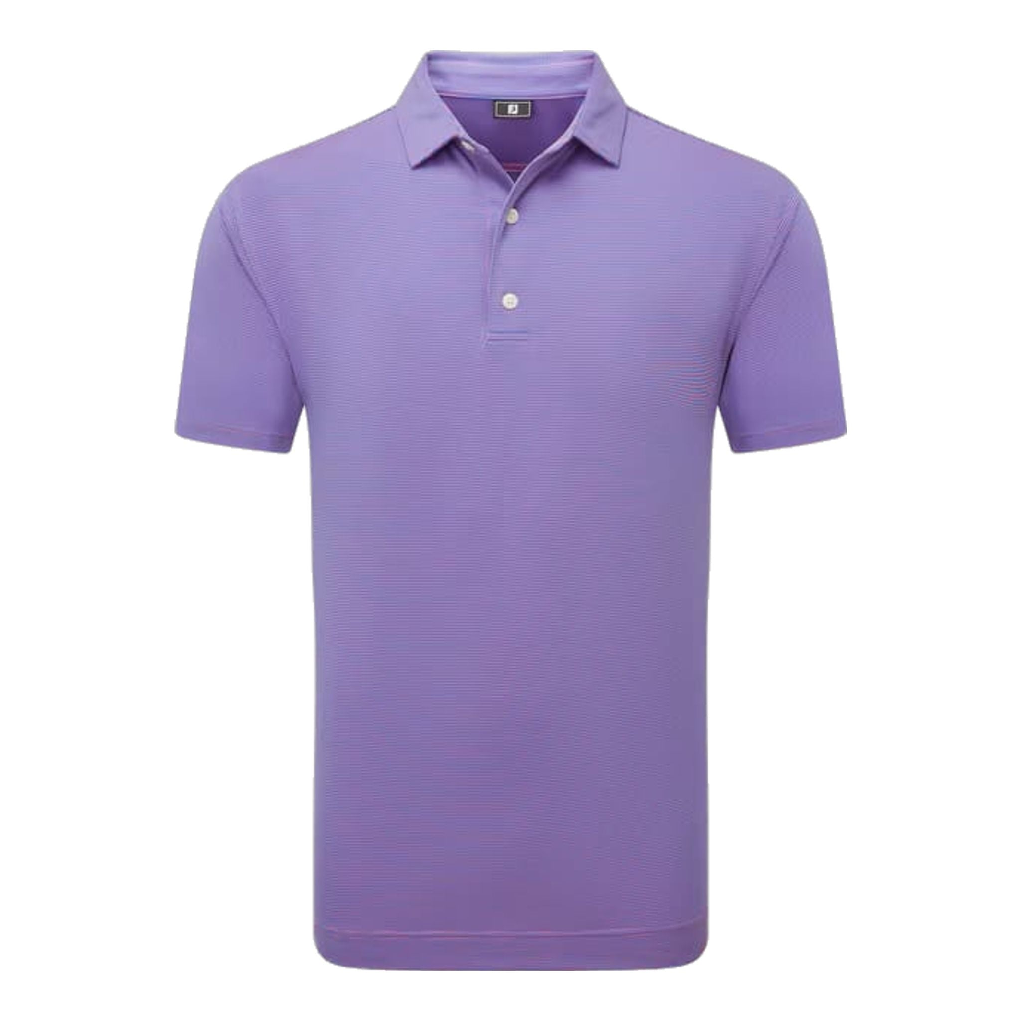 Footjoy Micro Feeder Stripe Lisle Polo Herren