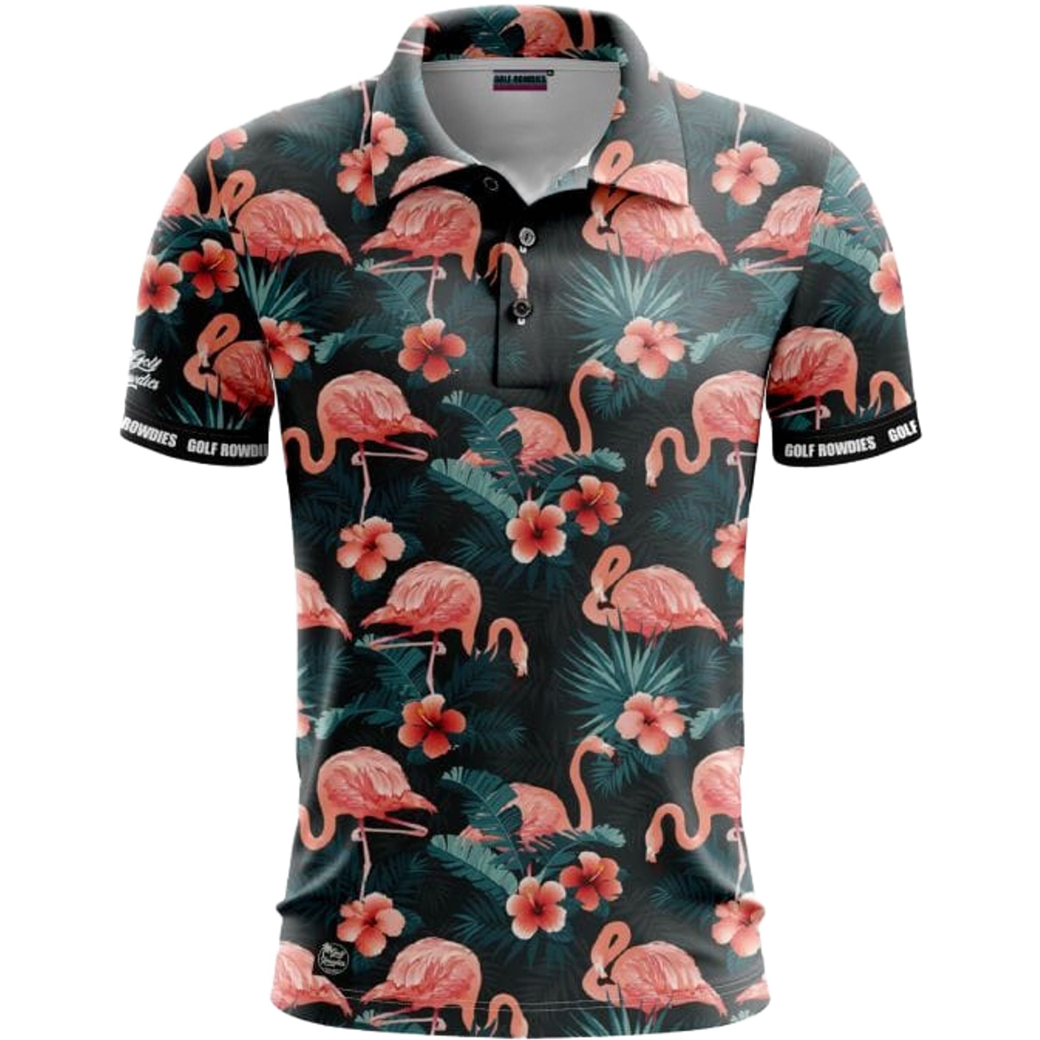 Golf Rowdies Flamingo Polo Herren