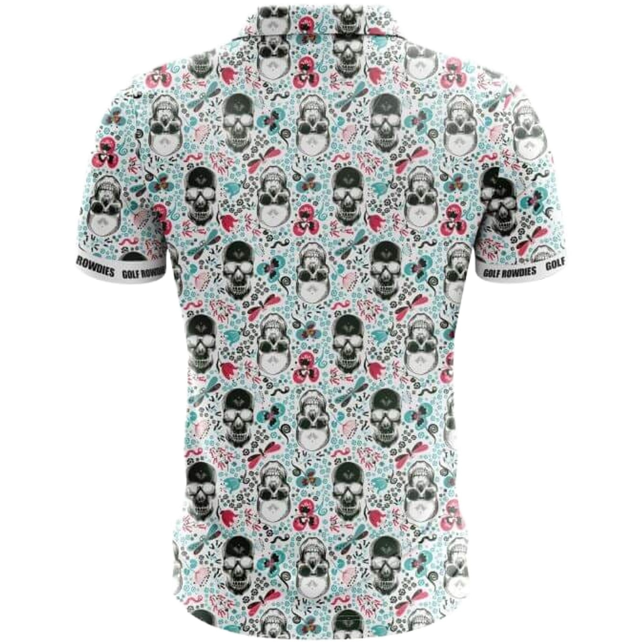 Golf Rowdies Skull Polo Herren
