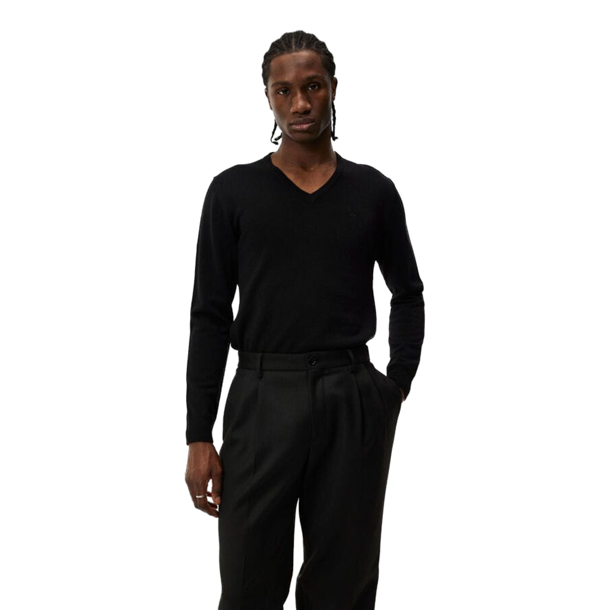 J. Lindeberg Lymann Merino V-Neck Pullover Herren