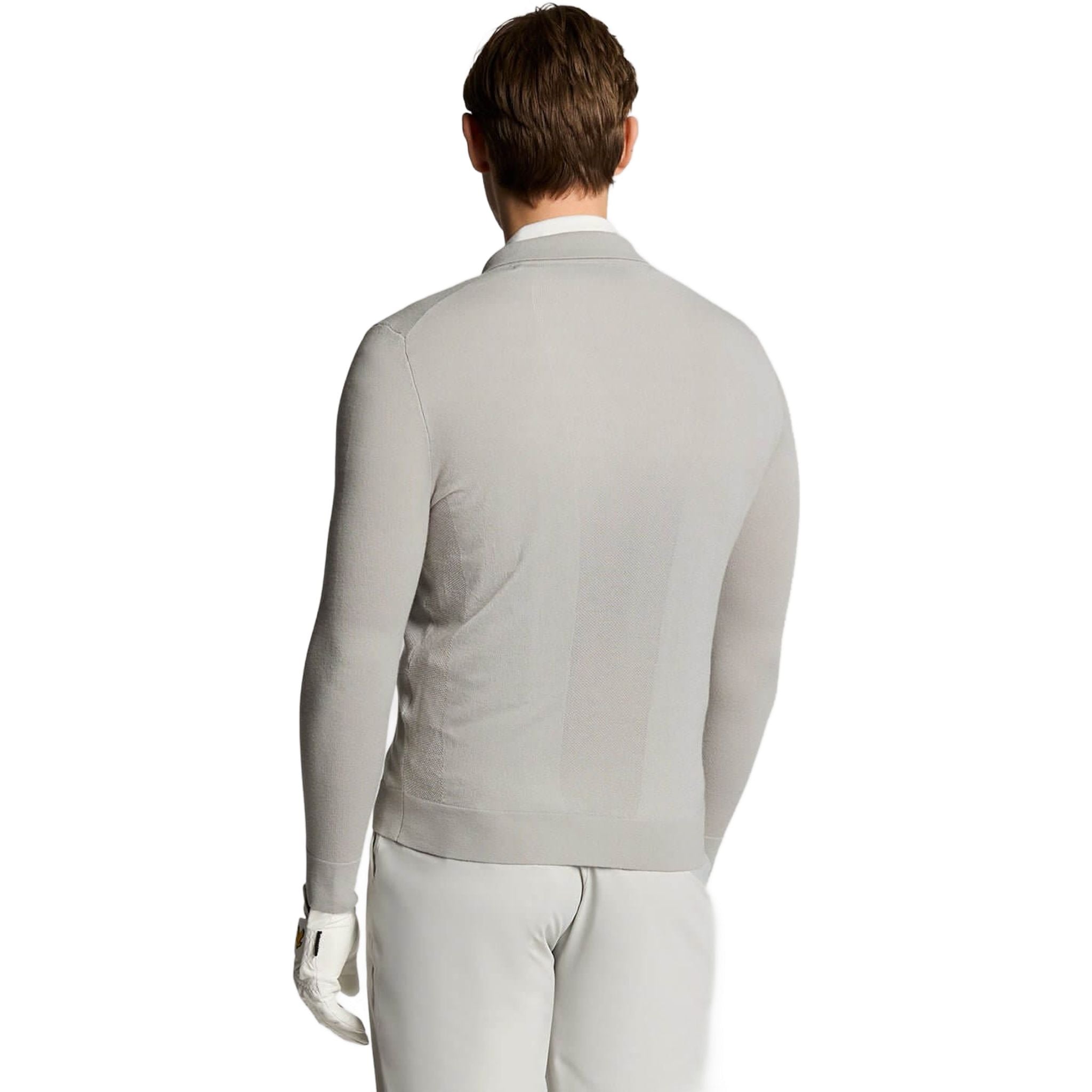 Lyle & Scott Lightweight Knitted Collared Cardigan Herren