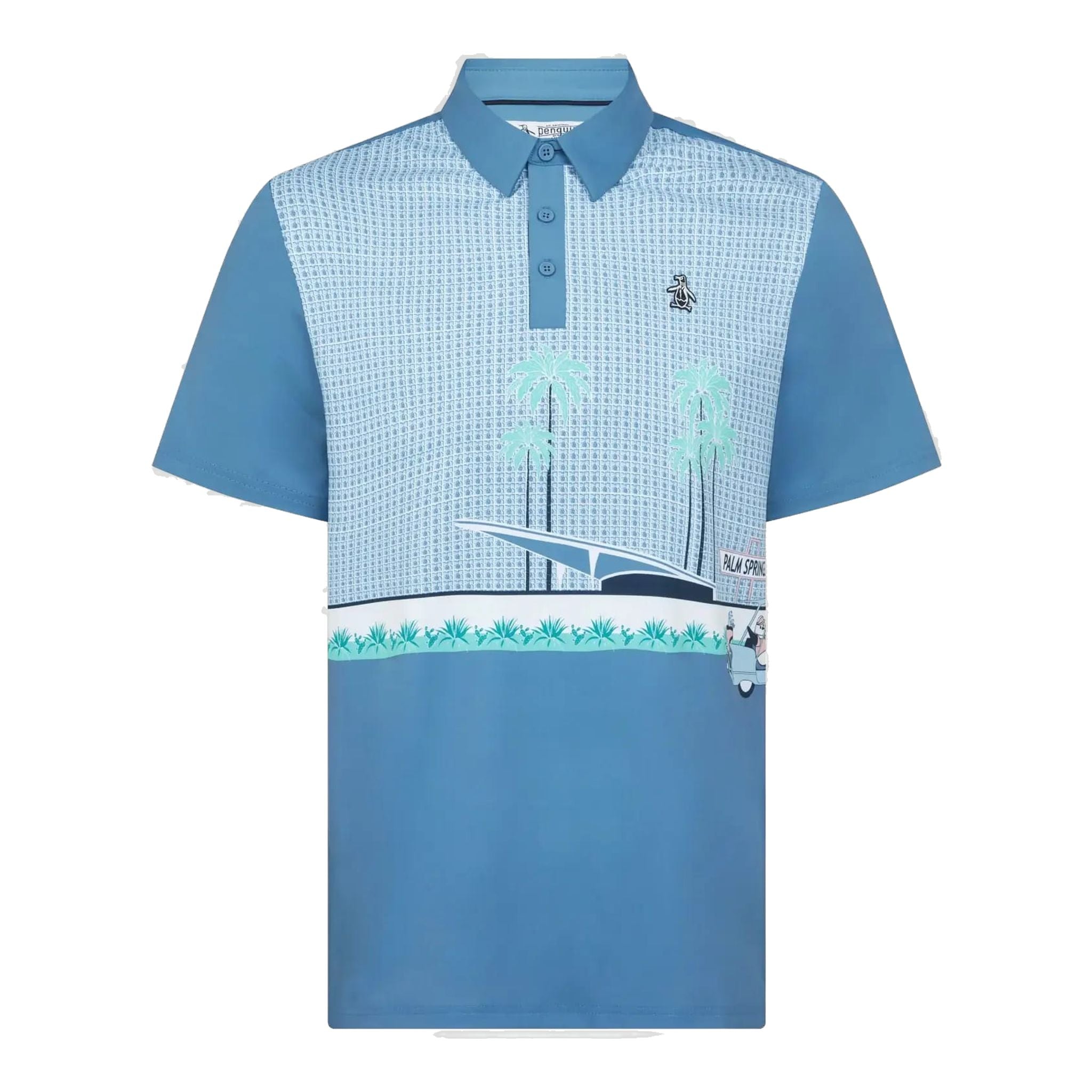 Original Penguin Palm Springs Block Polo Herren