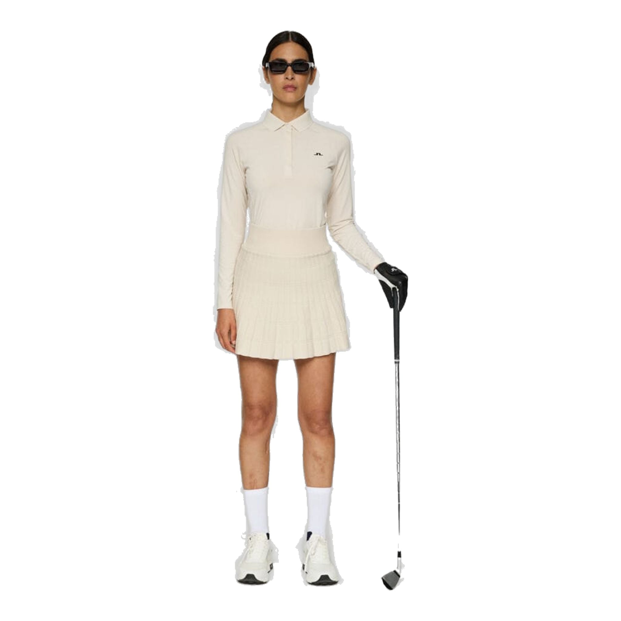 J. Lindeberg Flor Long Sleeve Polo Damen