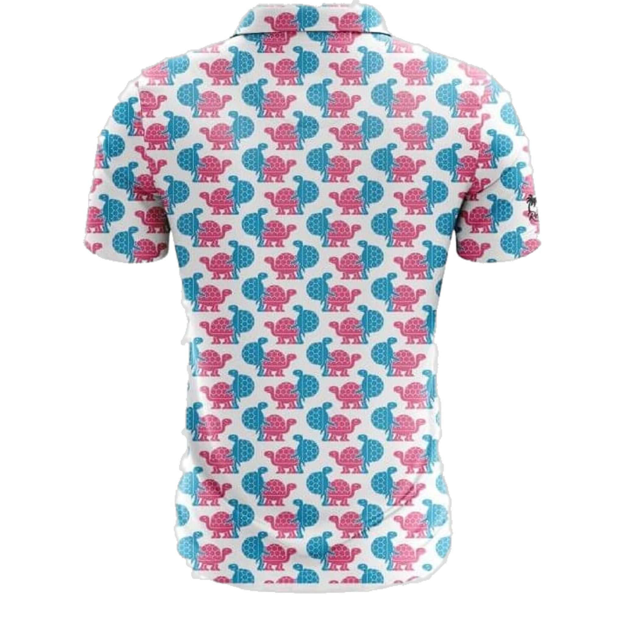 Golf Rowdies Love Turtles Polo Herren