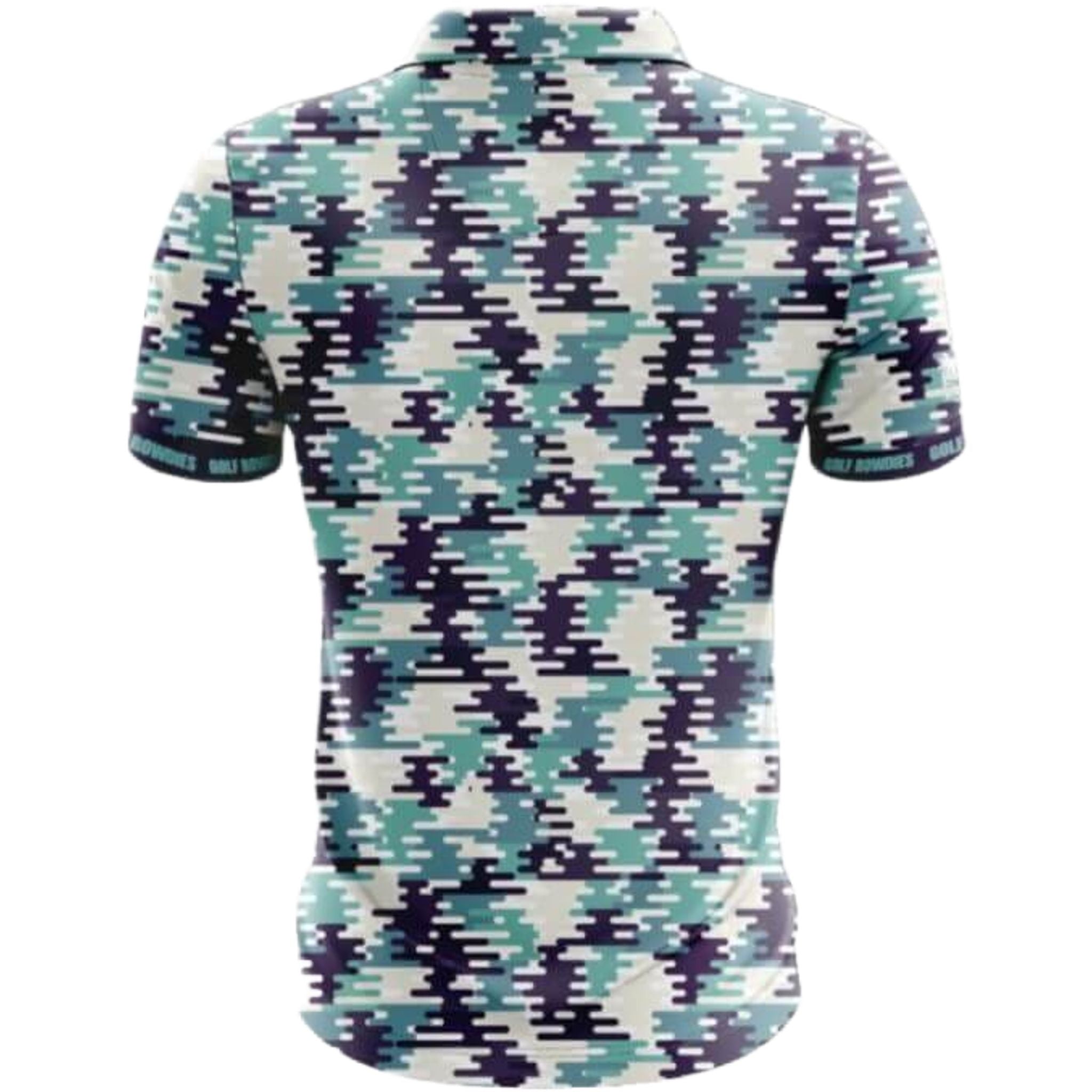 Golf Rowdies Camouflage Pixxel Polo Herren