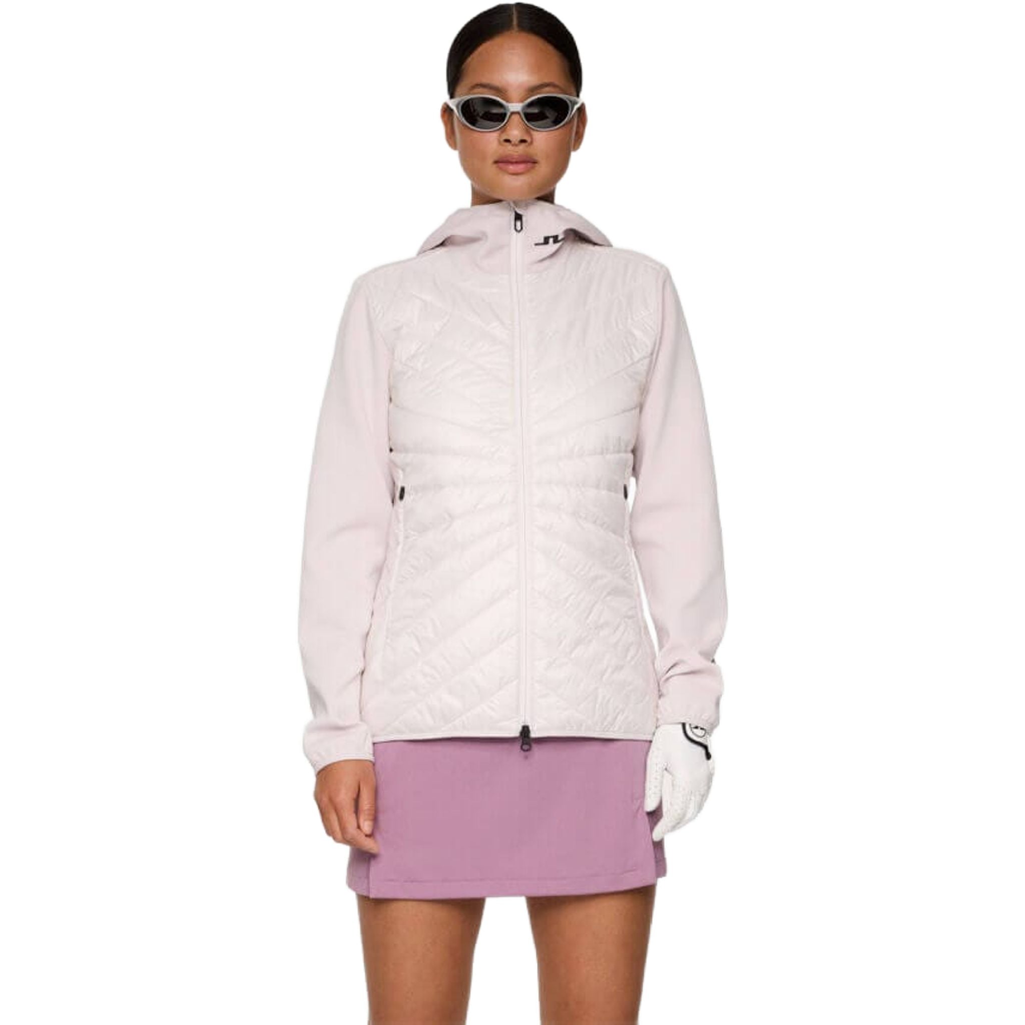 J. Lindeberg Madde Quilt Hybrid Kapuzenjacke Damen