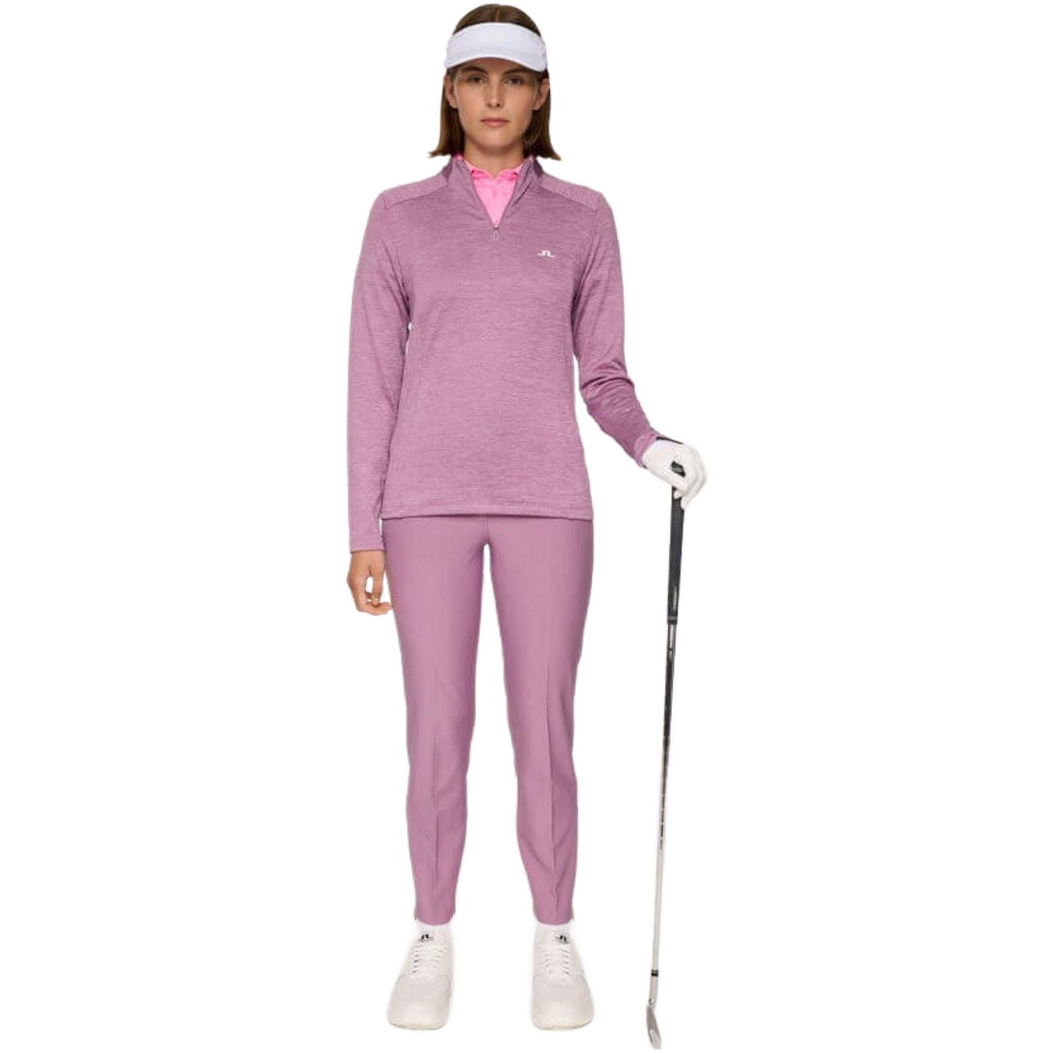 J. Lindeberg Steffi Quarter Zip Midlayer Damen