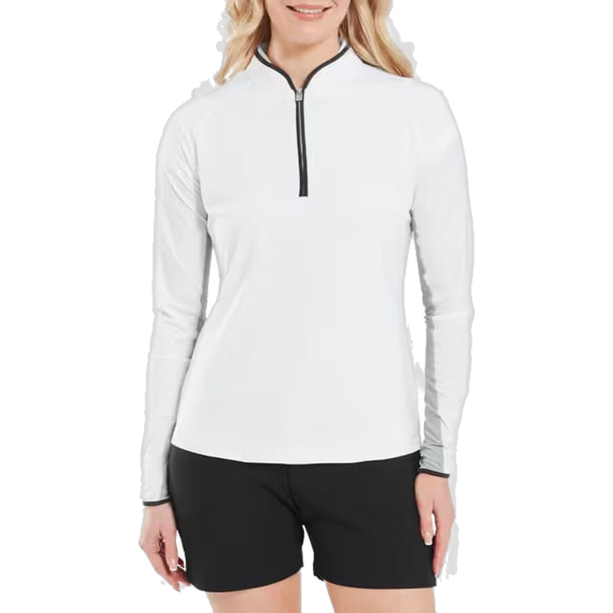 Footjoy 1/4 Zip Sonnenschutz Shirt Damen