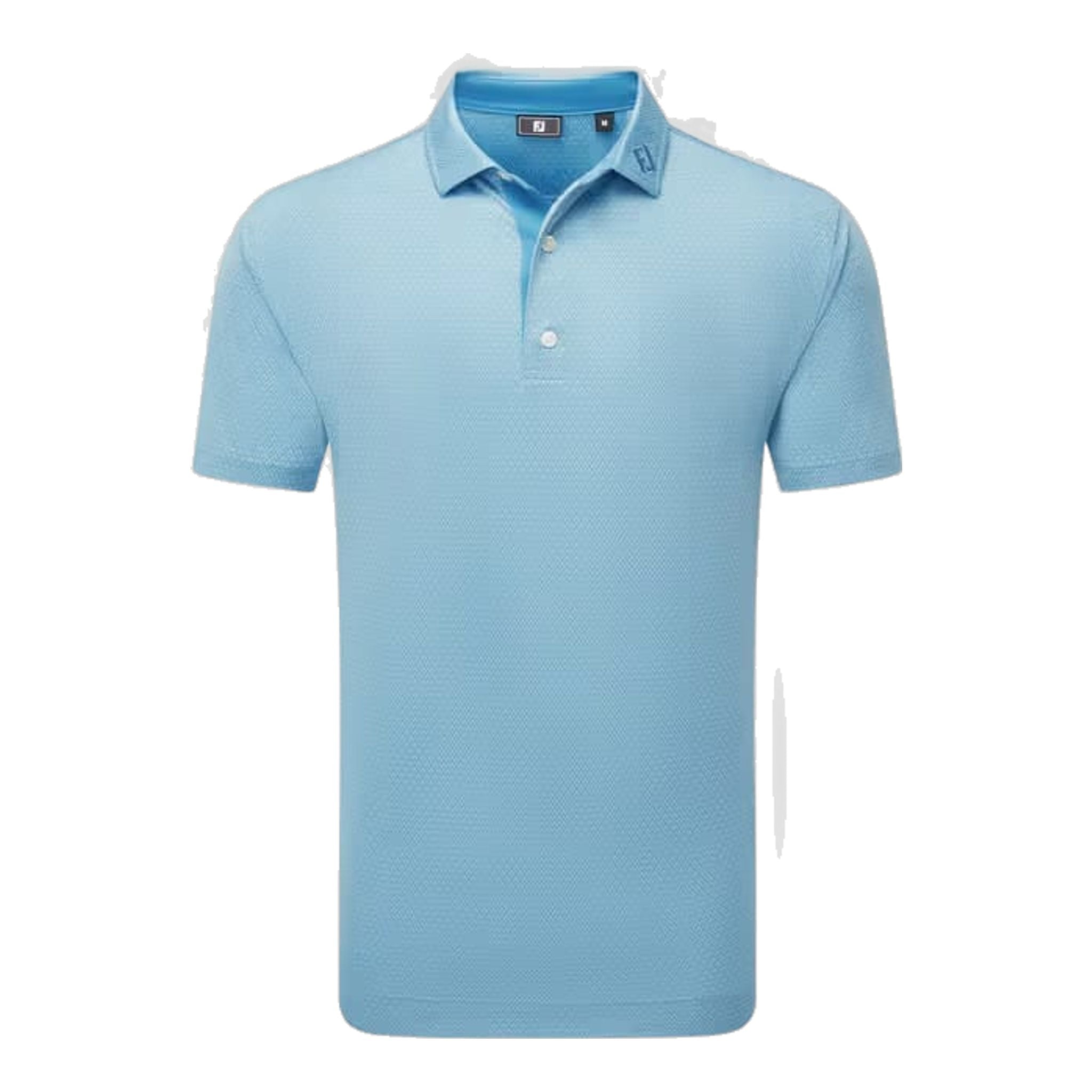 Footjoy Deco Diamond Print Lisle Polo Herren
