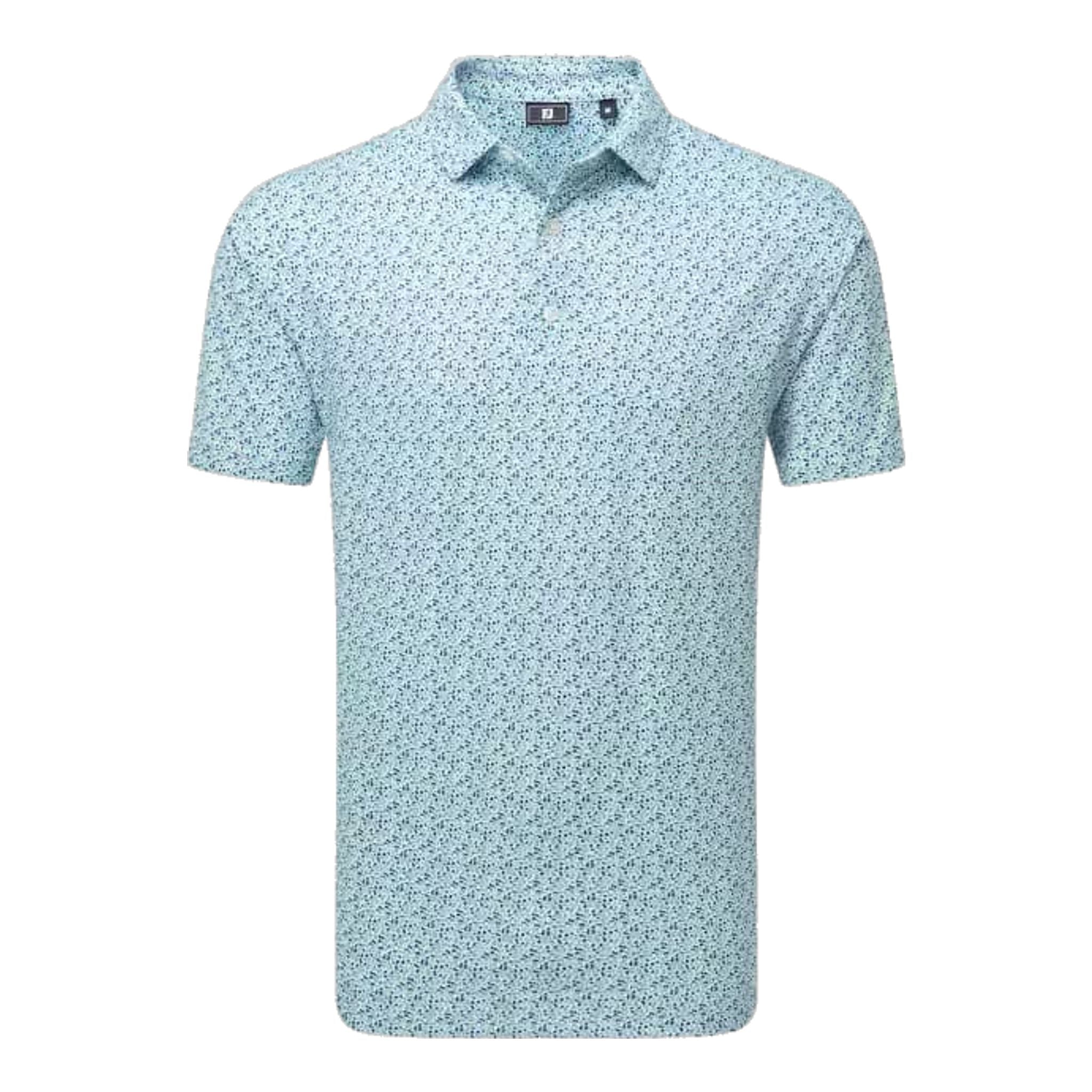 Footjoy Gamer Print Pique Polo Herren