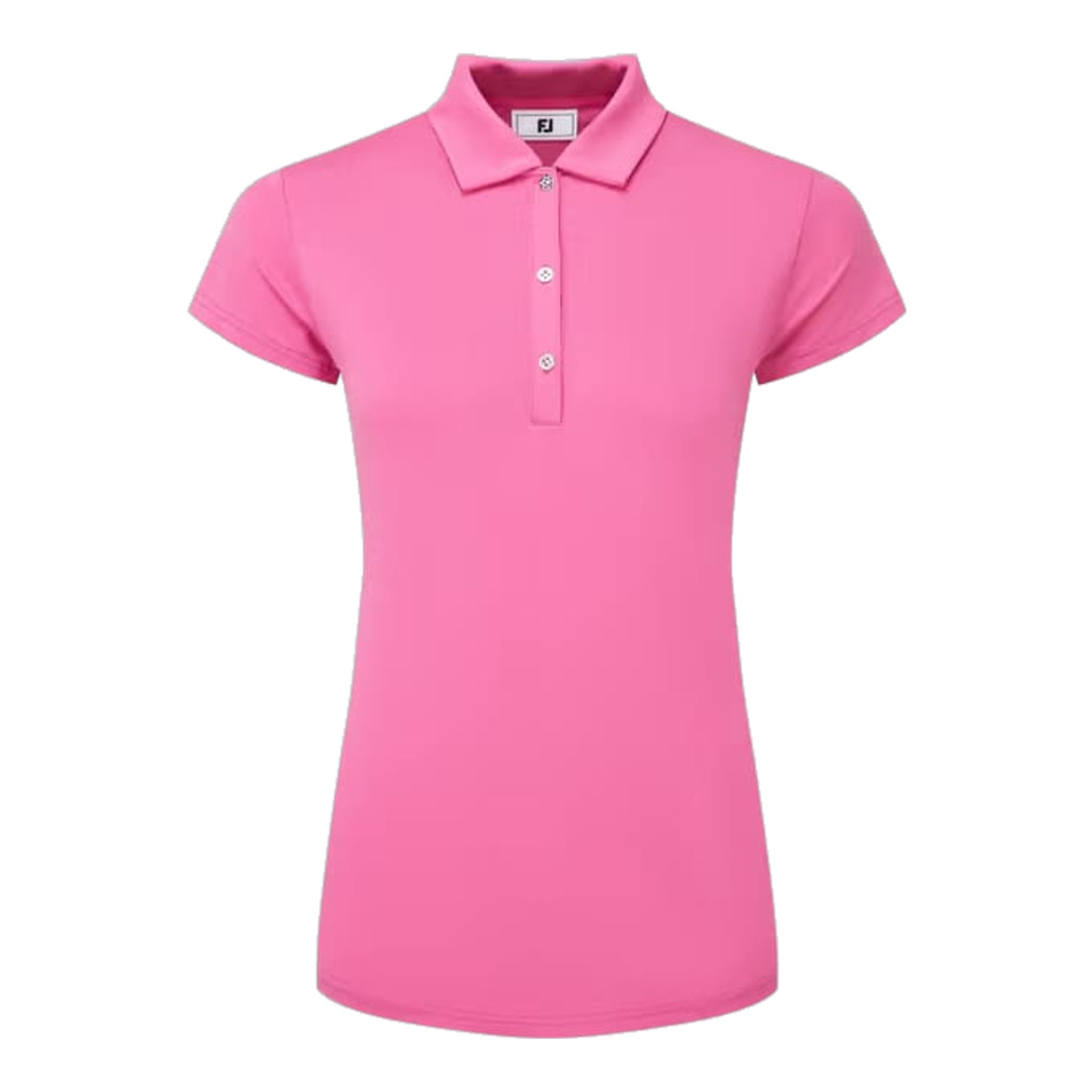 Footjoy Cap Sleeve Lisle Polo Damen