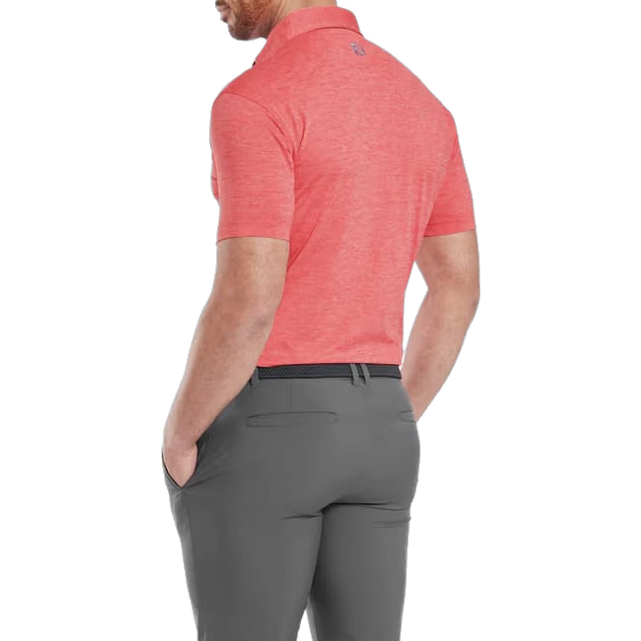 Footjoy Heather Lisle with Trim Polo Herren