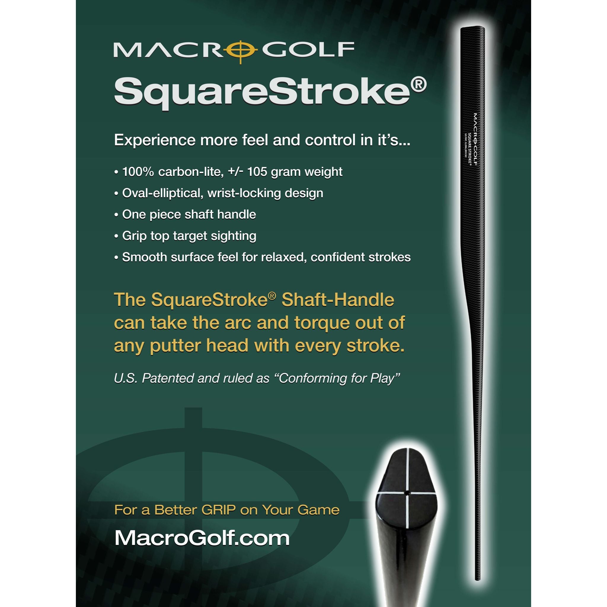 Makro čtvercový tah