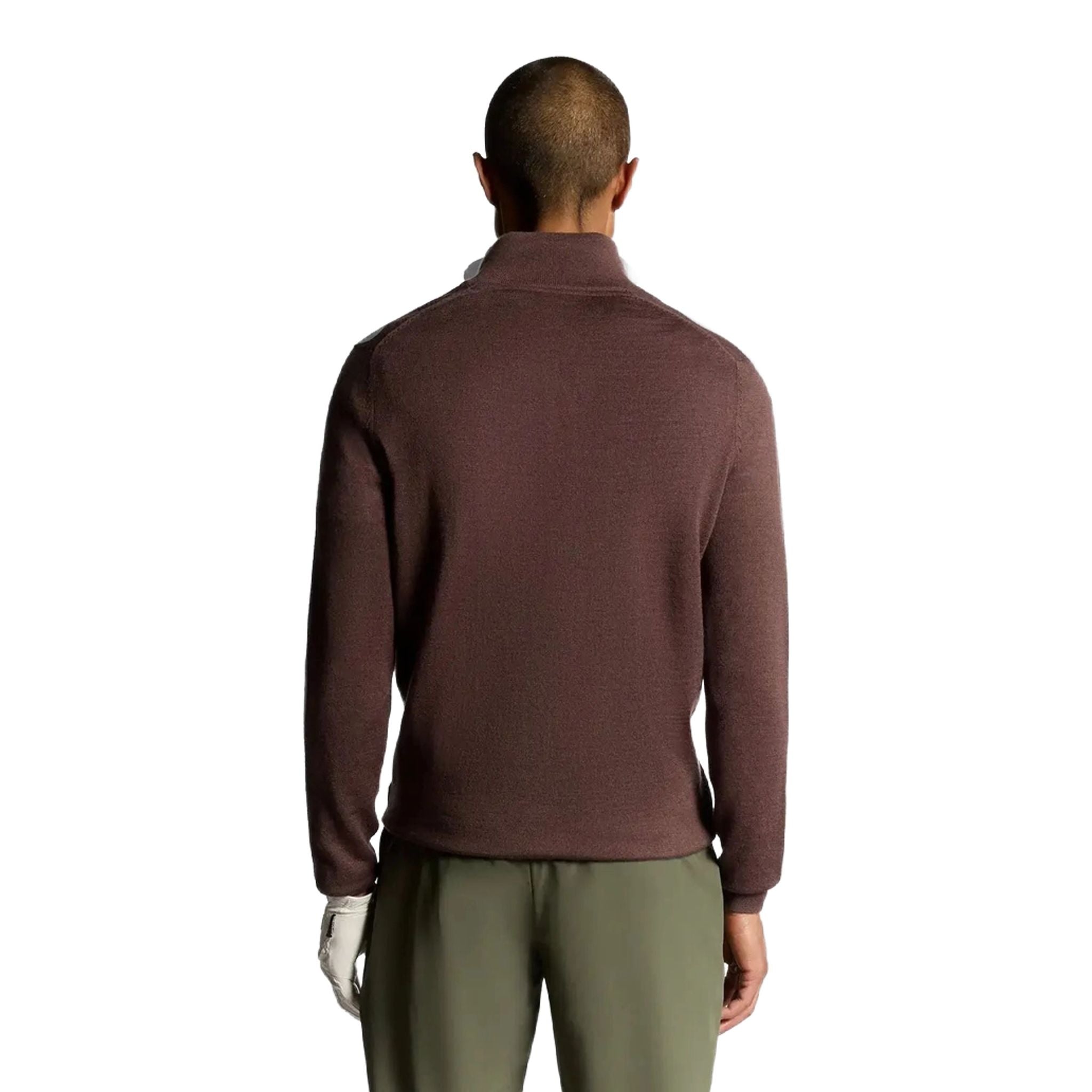 Pánský svetr Lyle & Scott se 1/4 zipem