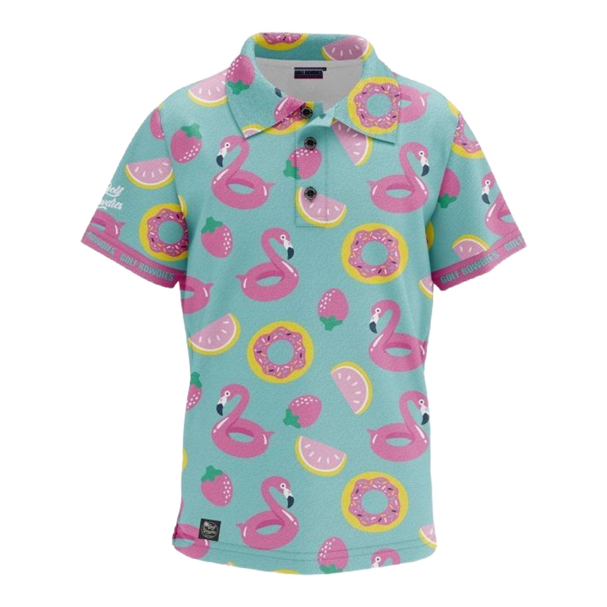 Golf Rowdies Donut Junior Polo