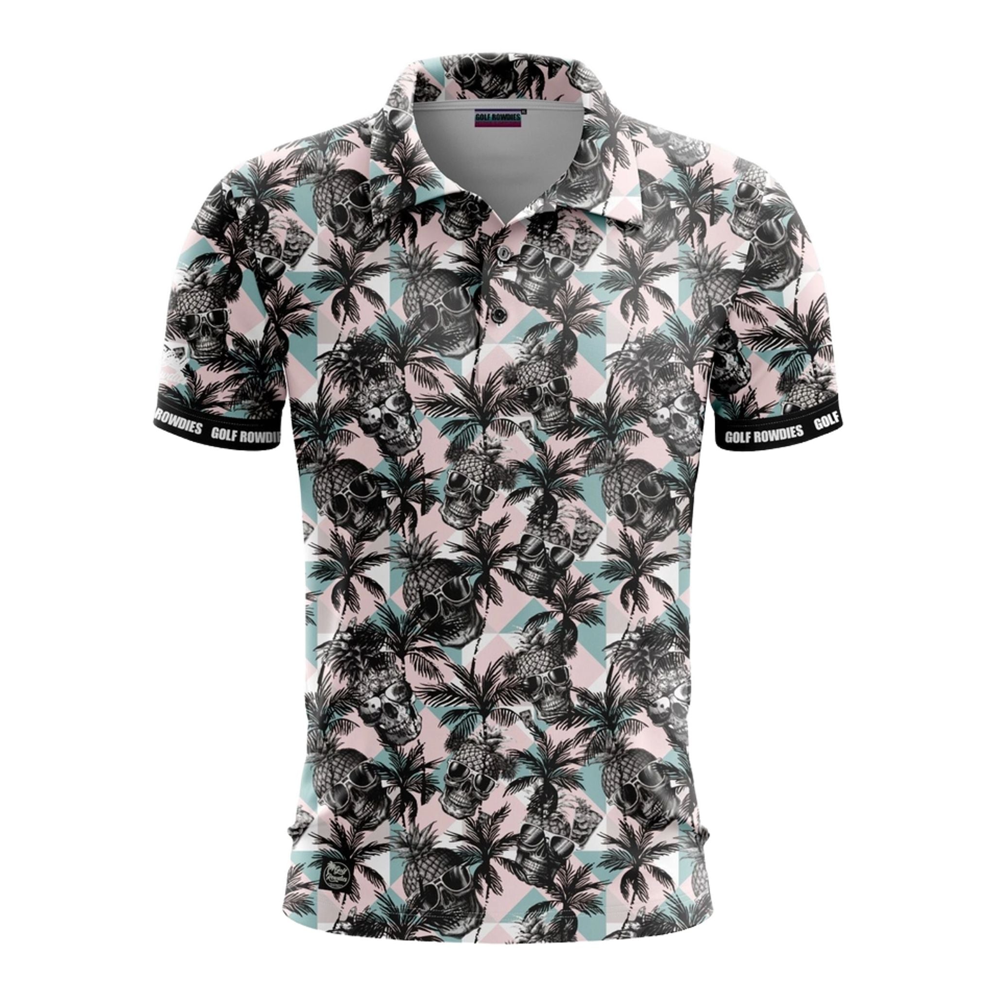 Golf Rowdies Cool Pineapple Polo Herren