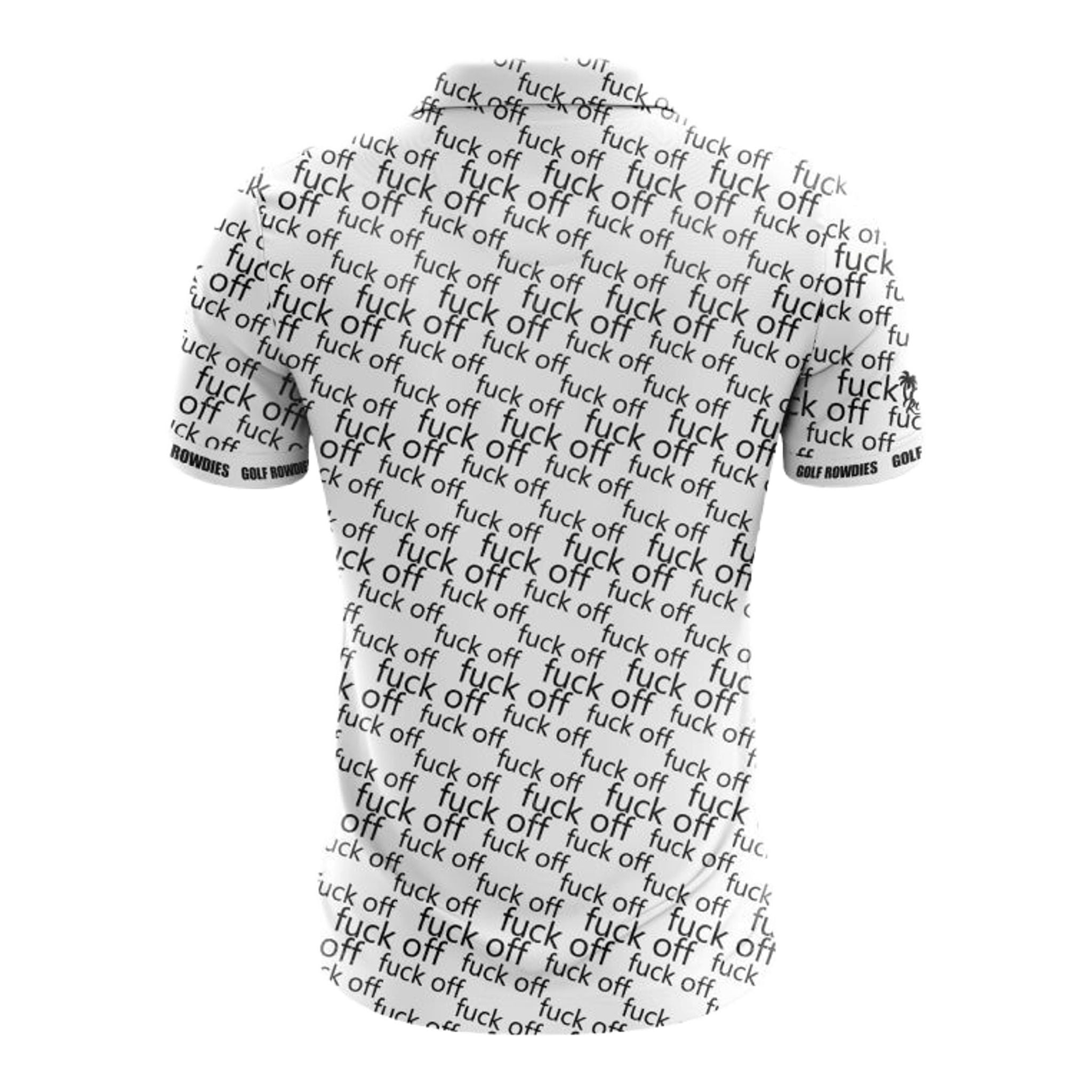 Golf Rowdies Fuck Off Polo Herren