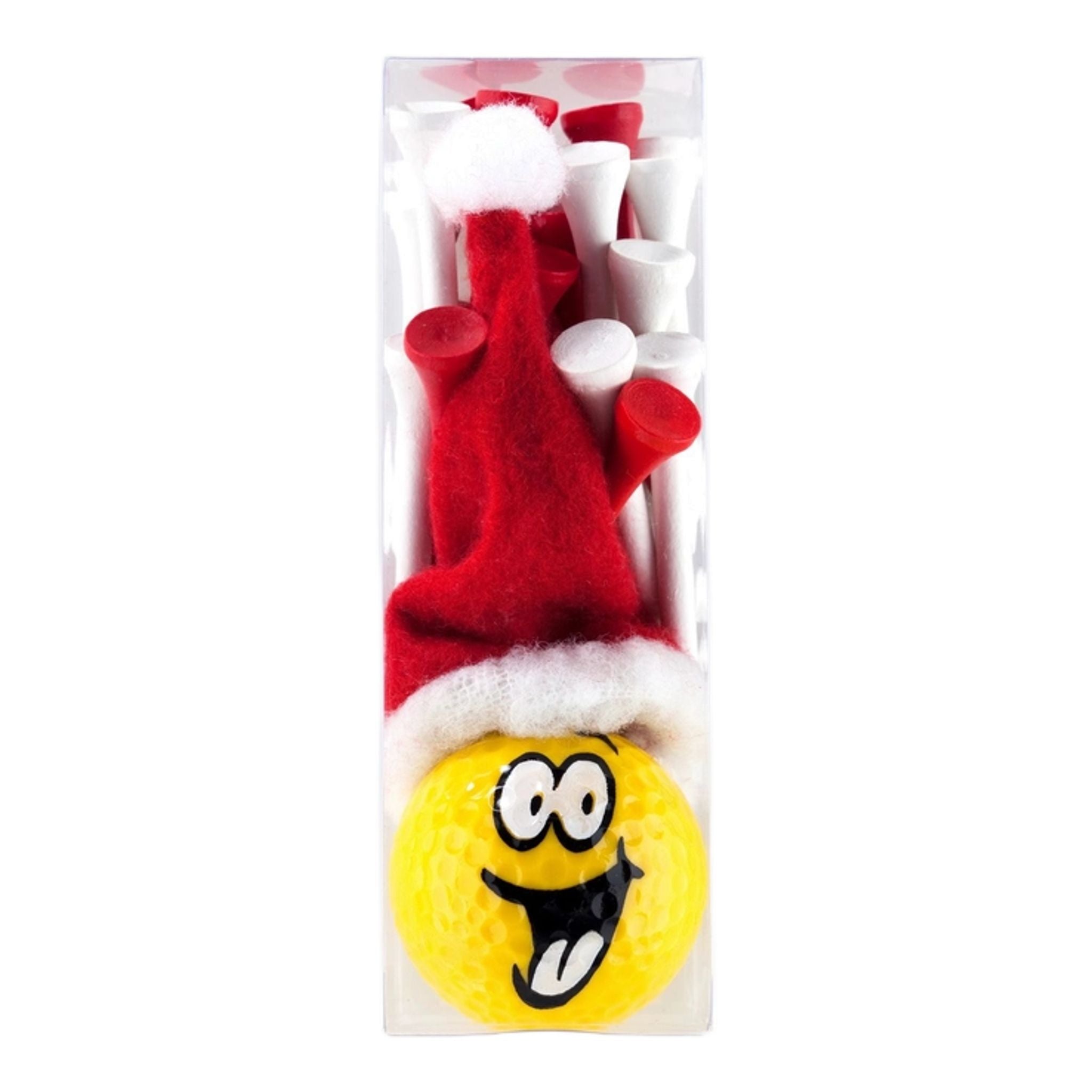 Sportiques Golfgeschenke Smiley Golfball Geschenkpack