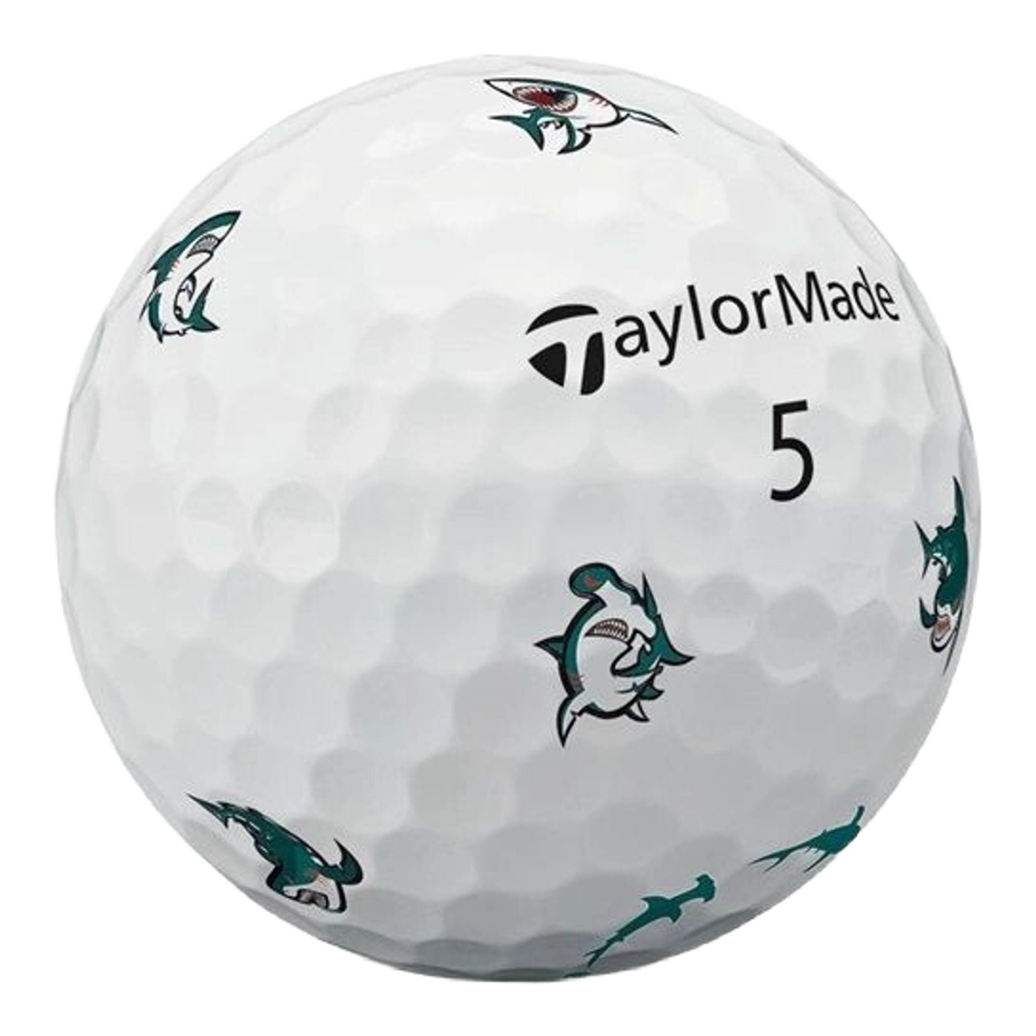TaylorMade TP5 Pix Sharks (2025) Golfbälle