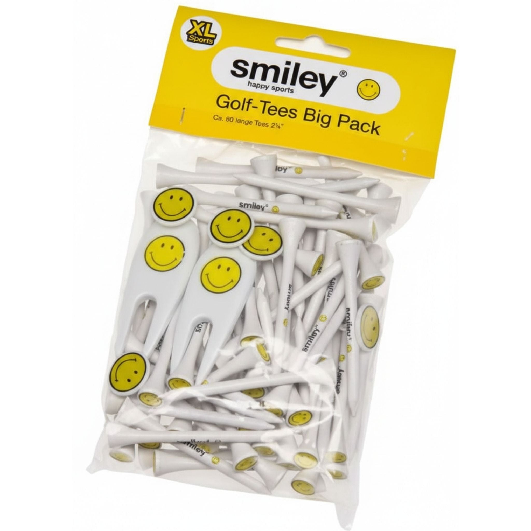 Sportiques Golfgeschenke Smiley (Ball & Tees)