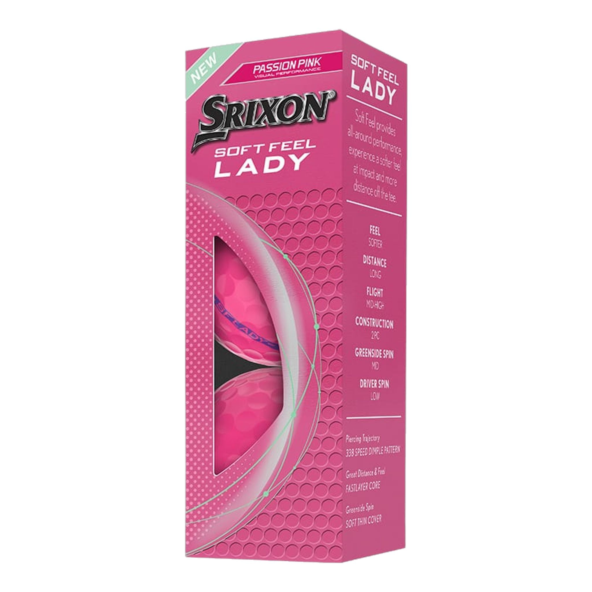 Srixon Soft Feel Golfbälle (2023) Damen
