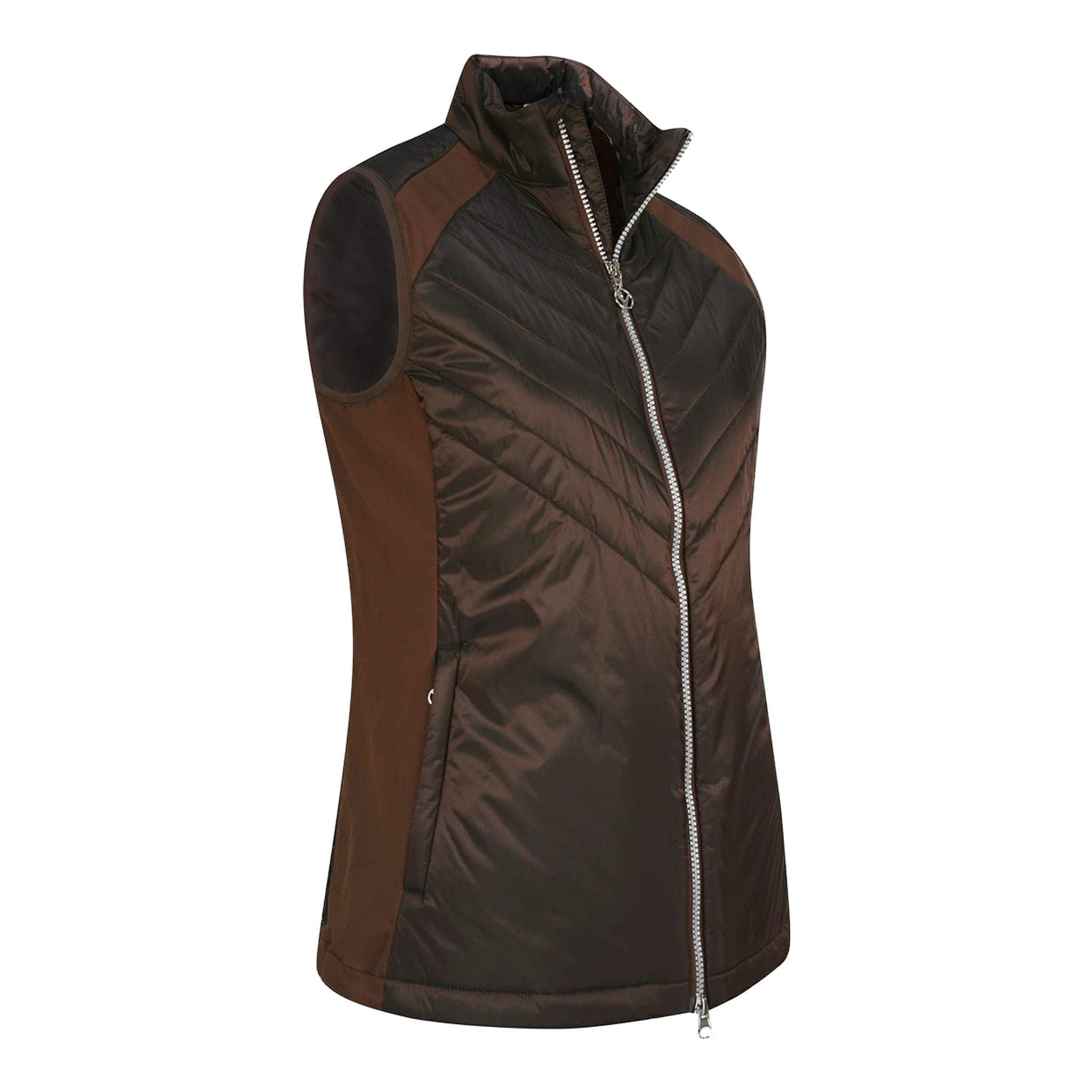 Callaway Engineered Chev Quilted Weste Damen