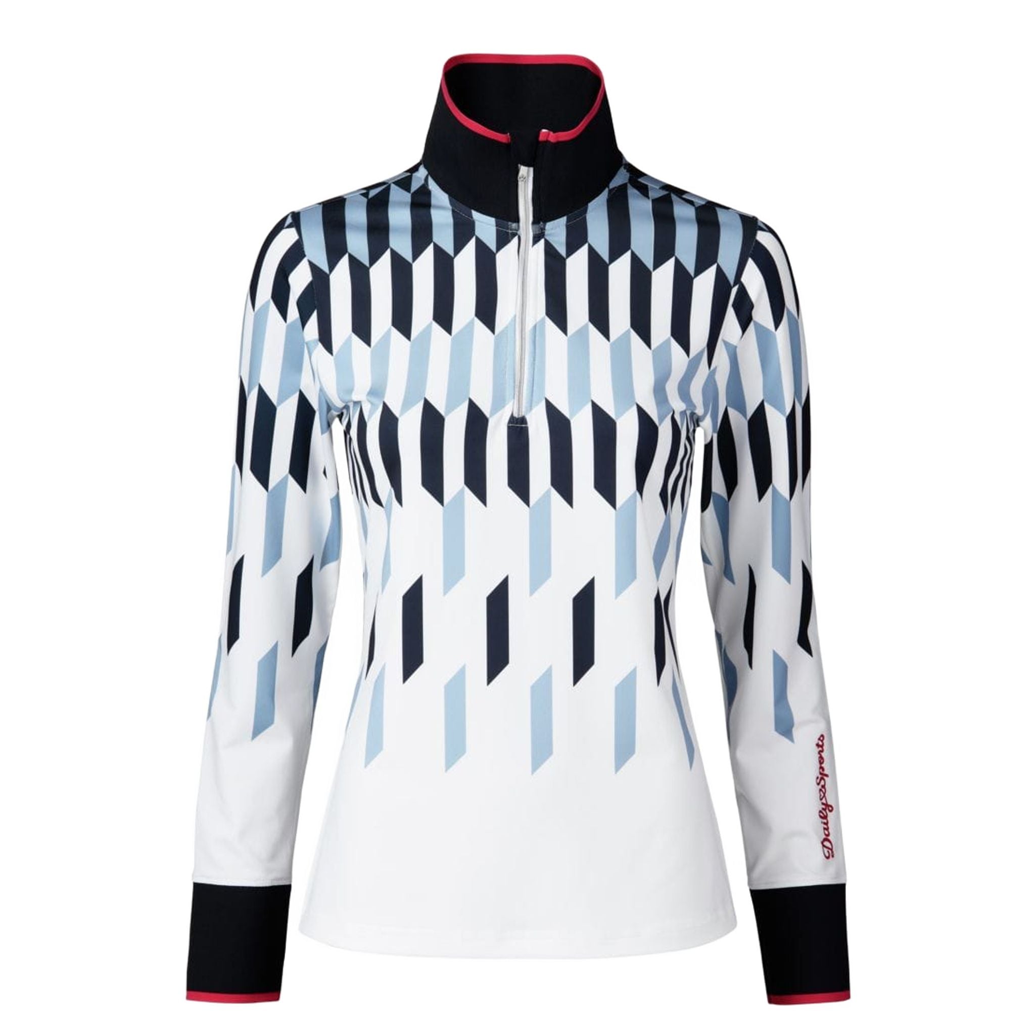 Daily Sports Britney Golf Polo Half Neck Langarm-Poloshirt Damen