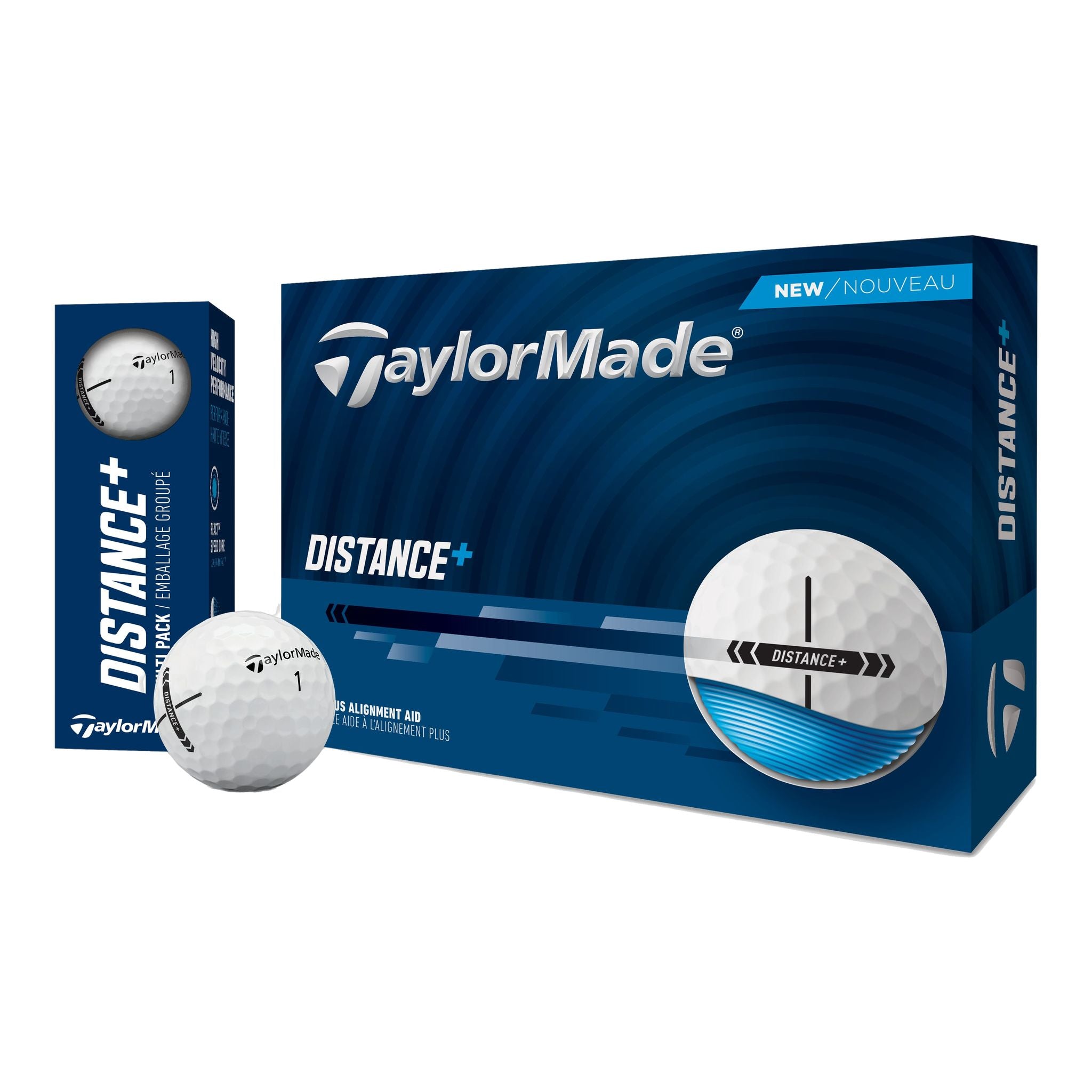 Golfové míčky TaylorMade Distance+ pro muže