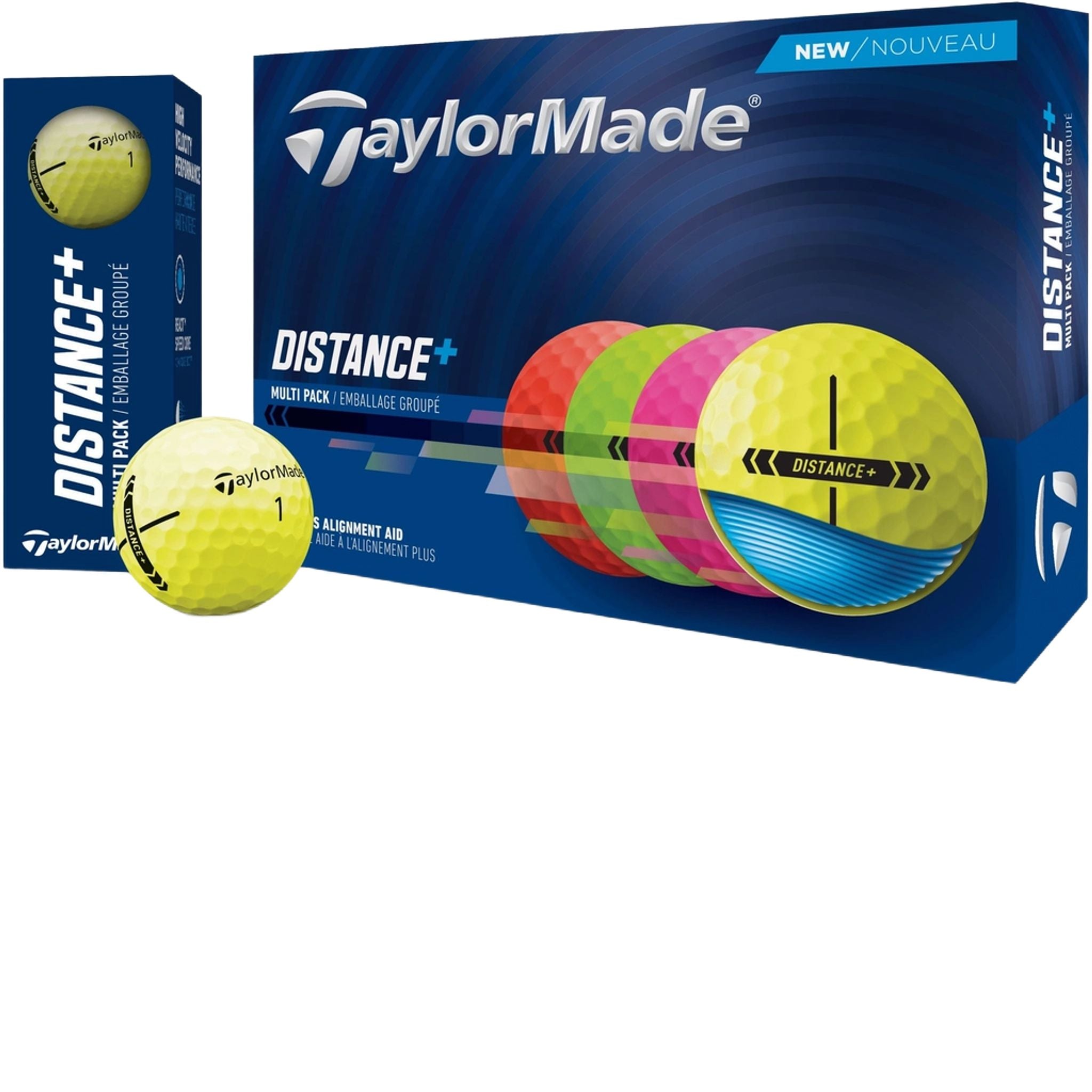 Golfové míčky TaylorMade Distance+ pro muže