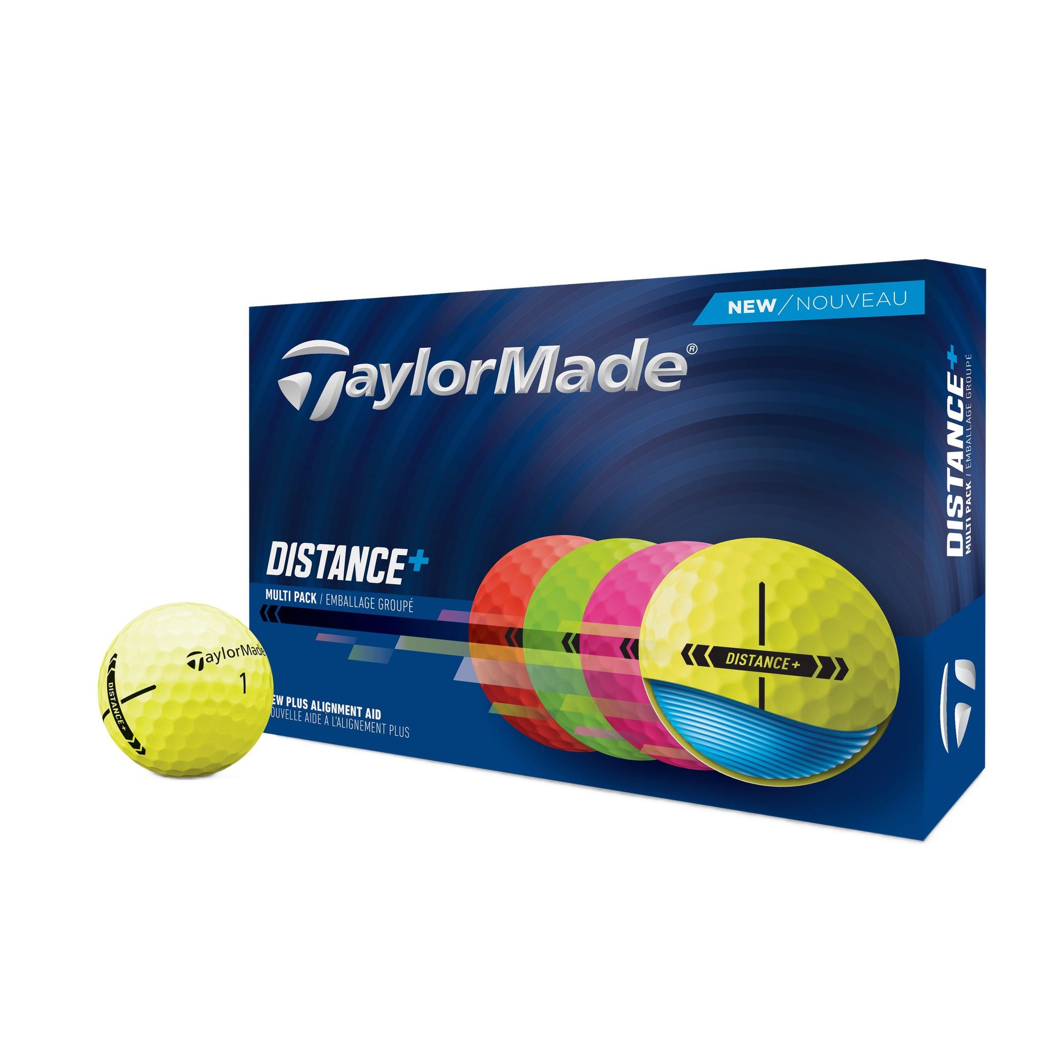 Golfové míčky TaylorMade Distance+ pro muže
