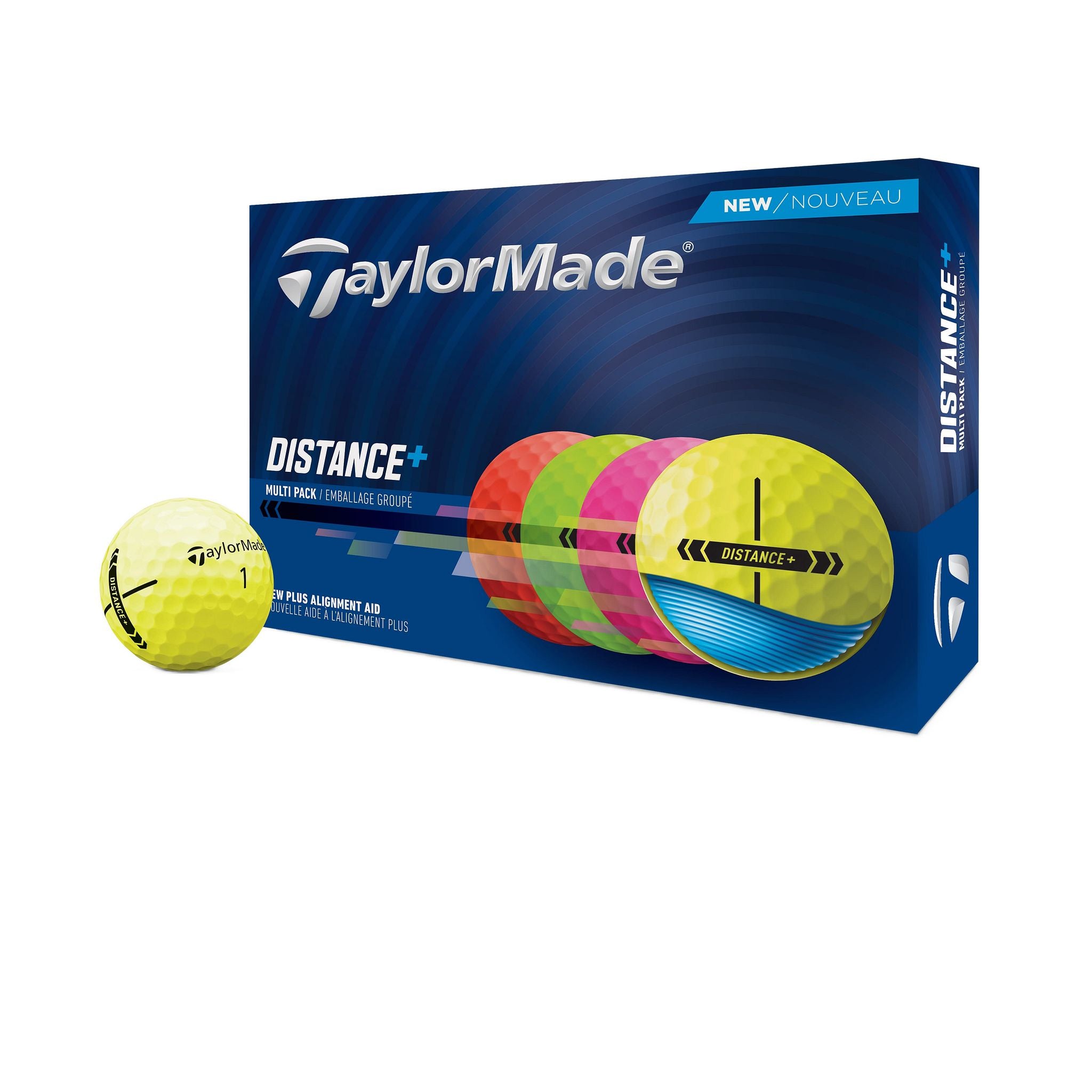 Golfové míčky TaylorMade Distance+ pro muže