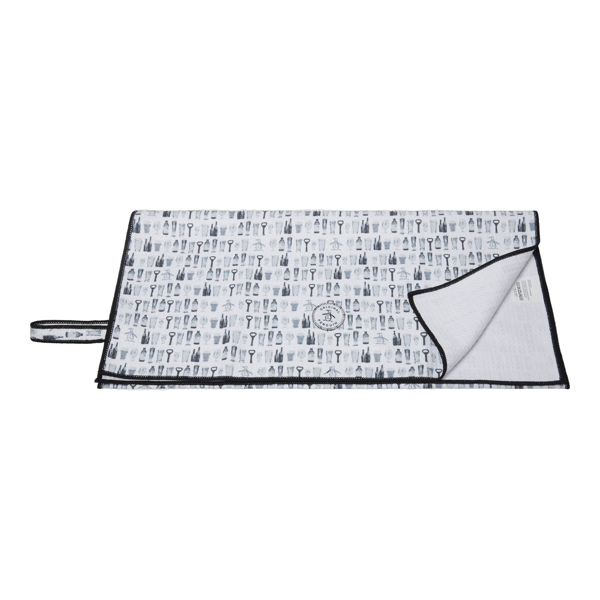 Original Penguin Tropical Postcard Waffel Golfhandtuch