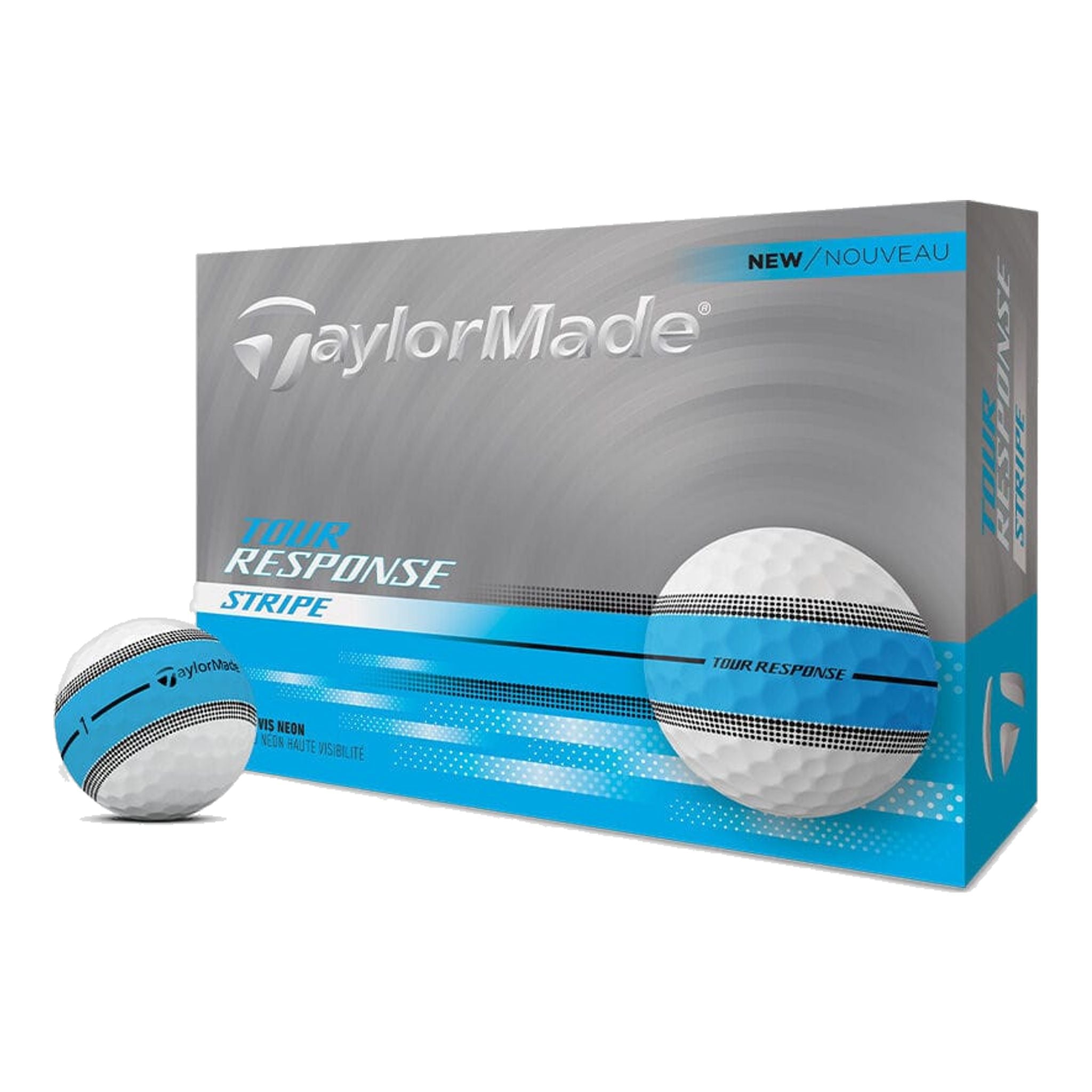 Pánské golfové míčky TaylorMade Tour Response Stripe