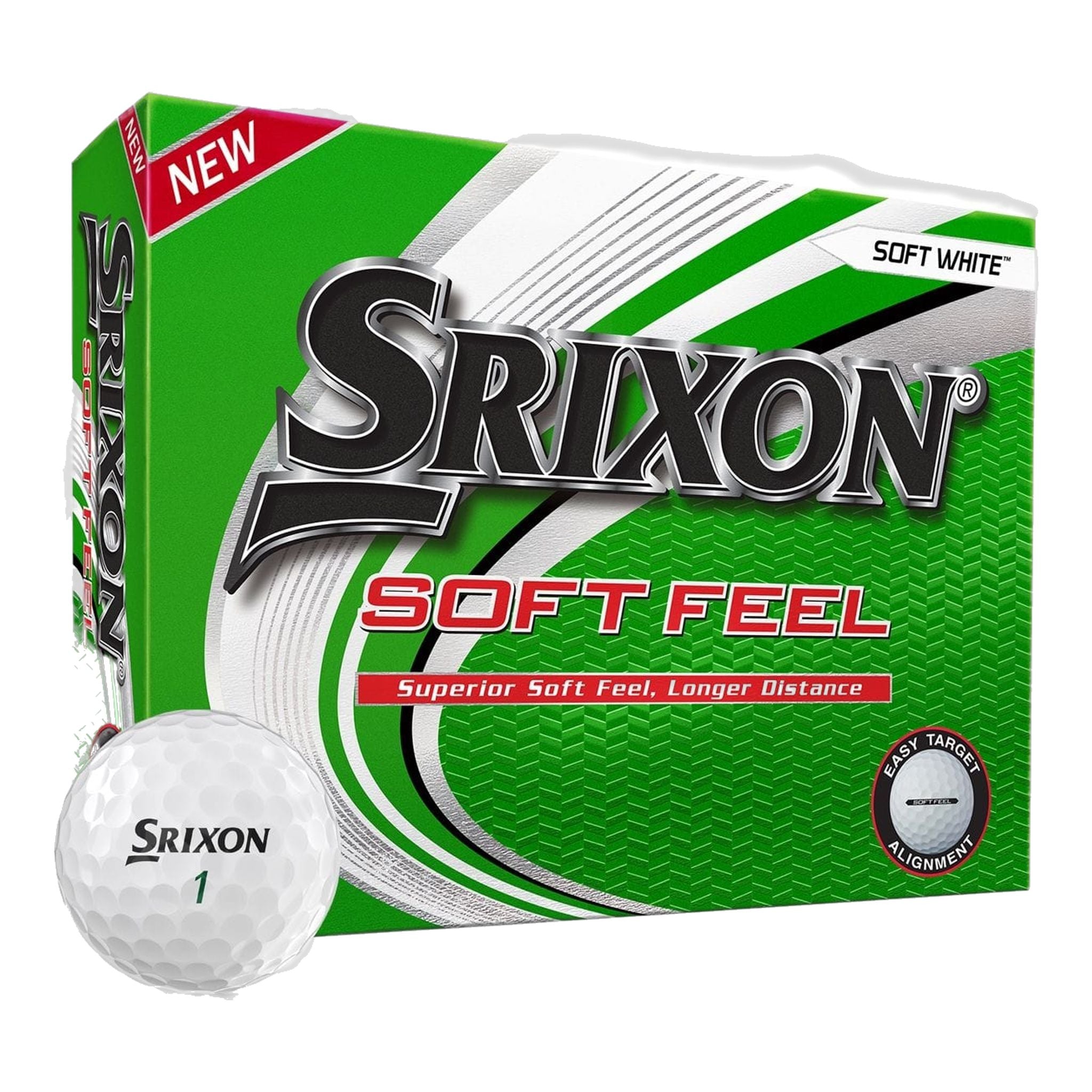 Srixon Soft Feel Brite Golfbälle