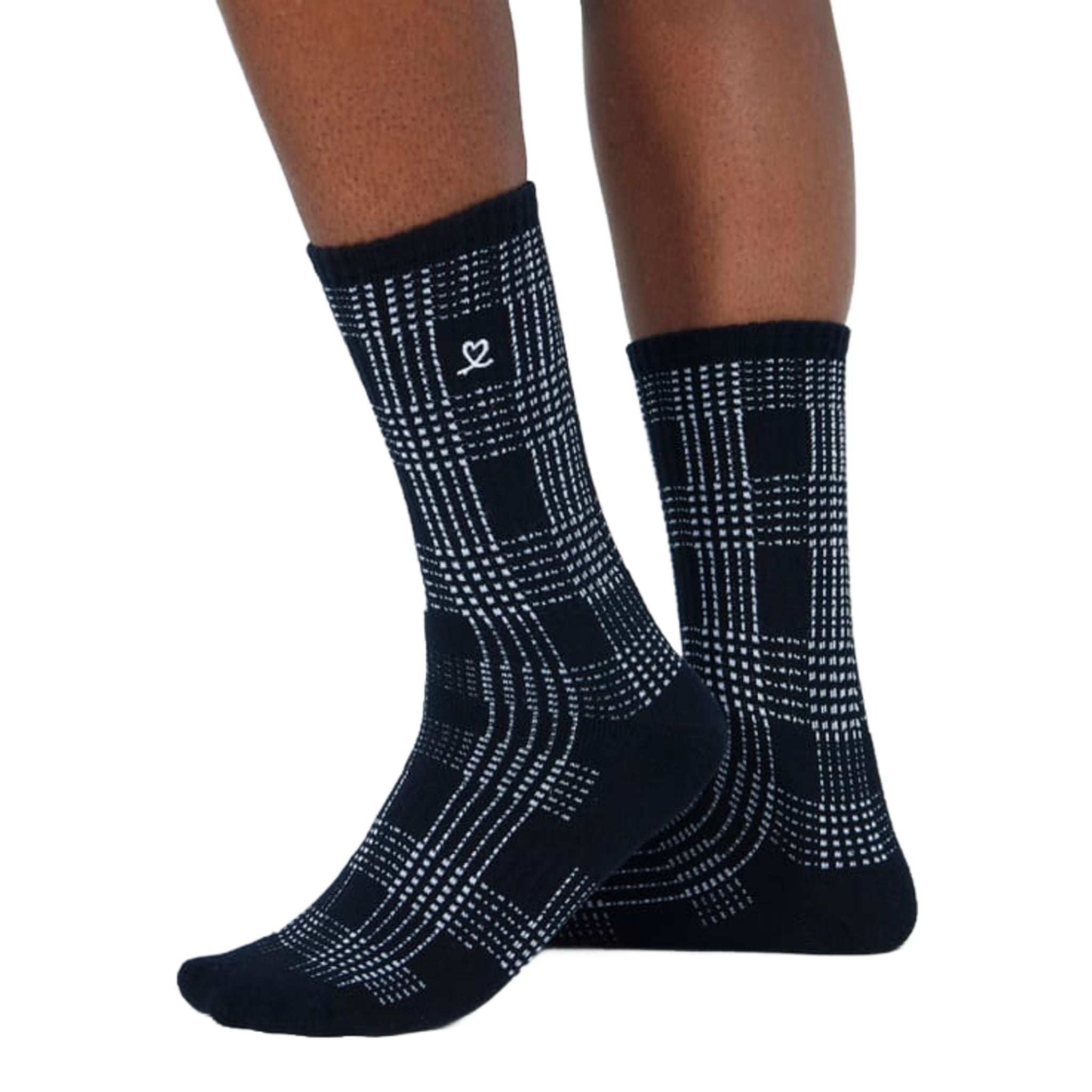 Daily Sports Golf Plaid Socken Damen