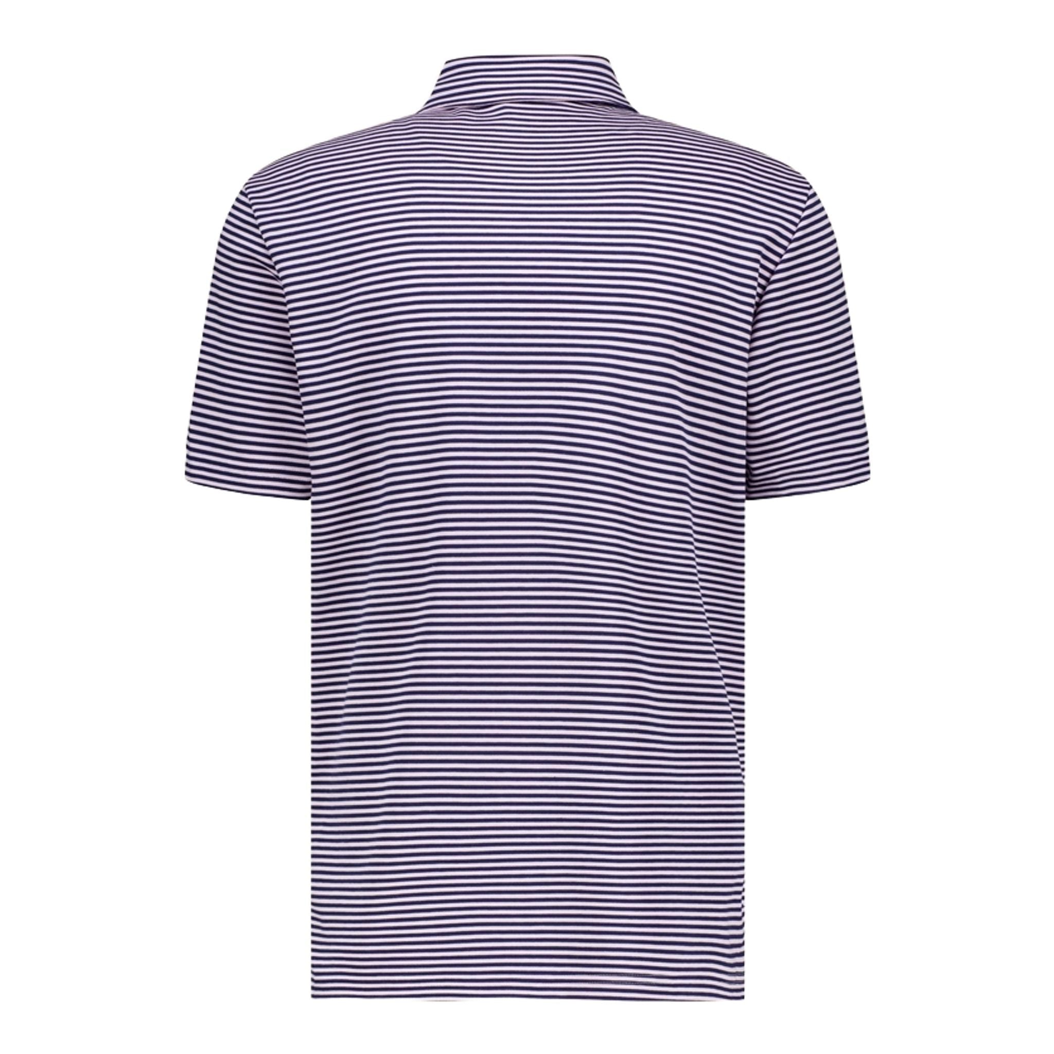 Adidas Stripe Pique Polo Shirt Herren