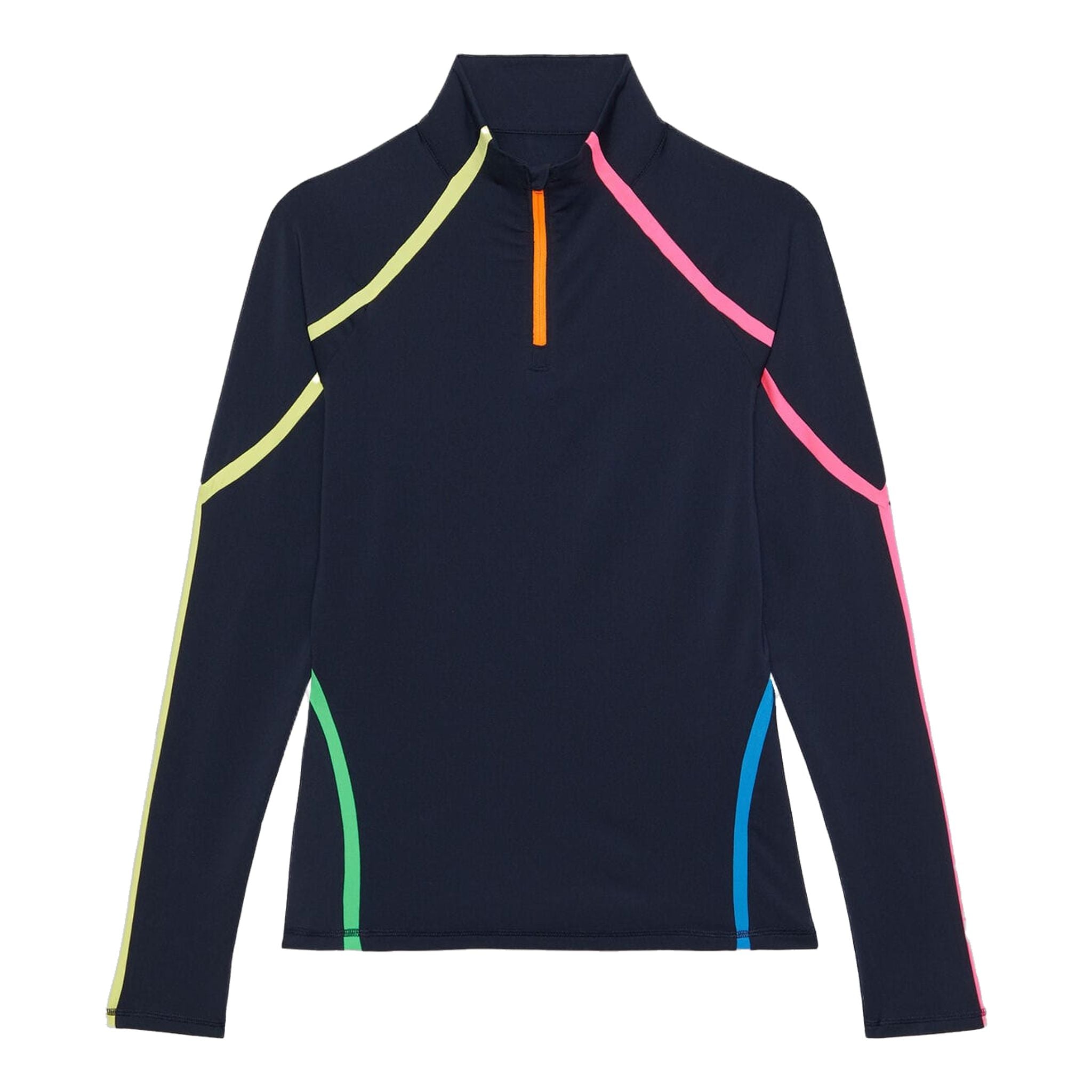 GFORE Colour Block 1/4 Zip Golf Polo Damen Damen