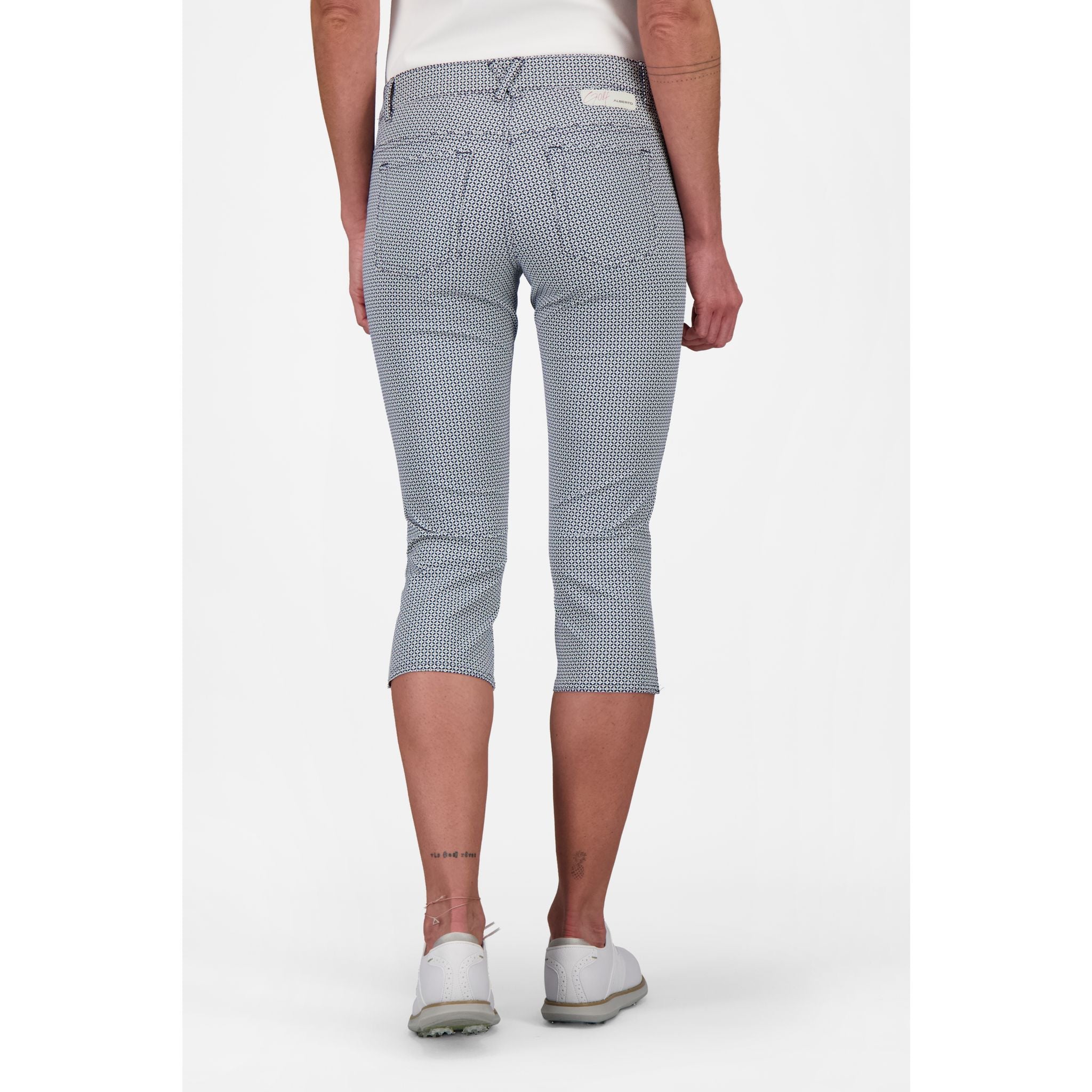 Dámské golfové šortky Alberto Monac WR Print