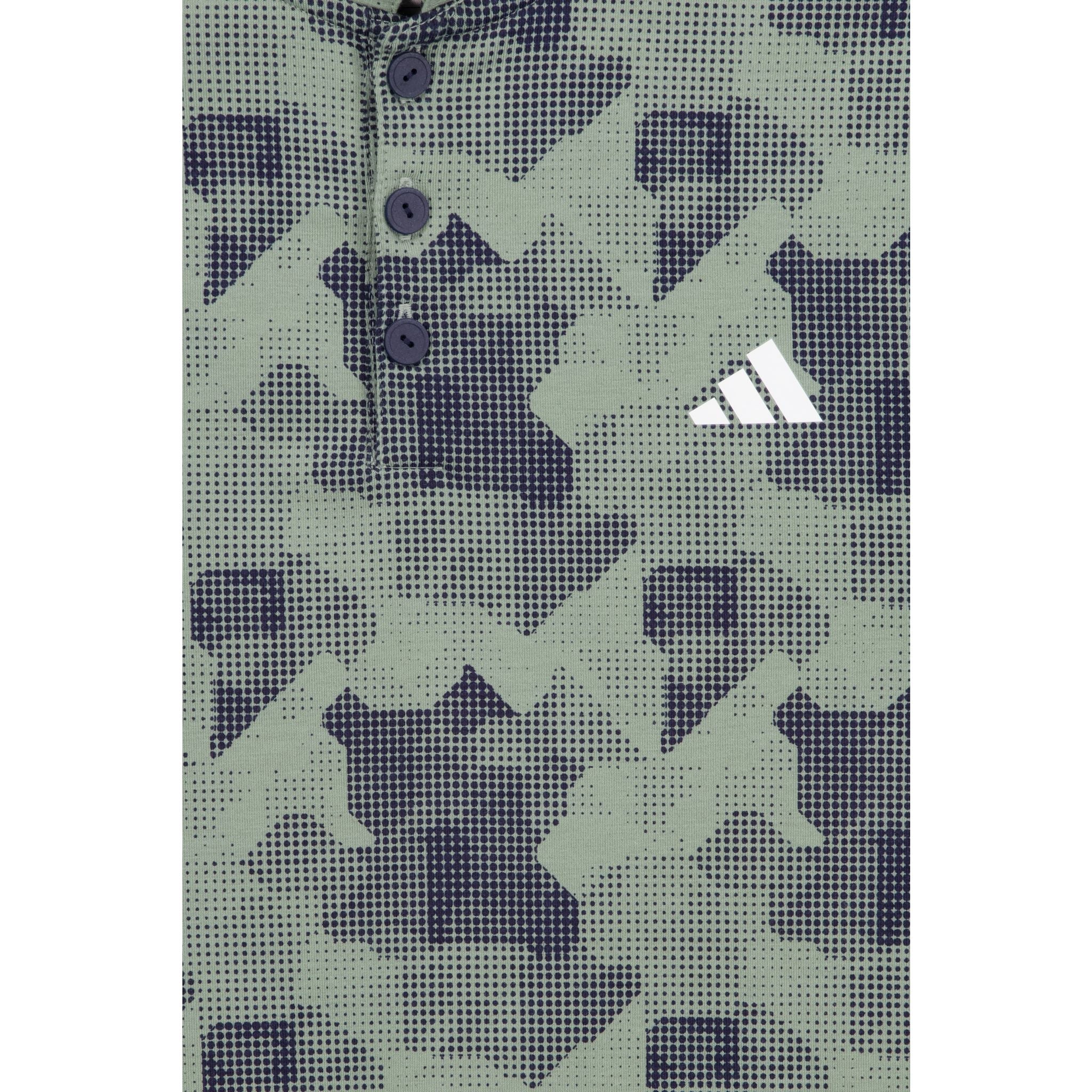 Adidas Printed Scripted Poloshirt