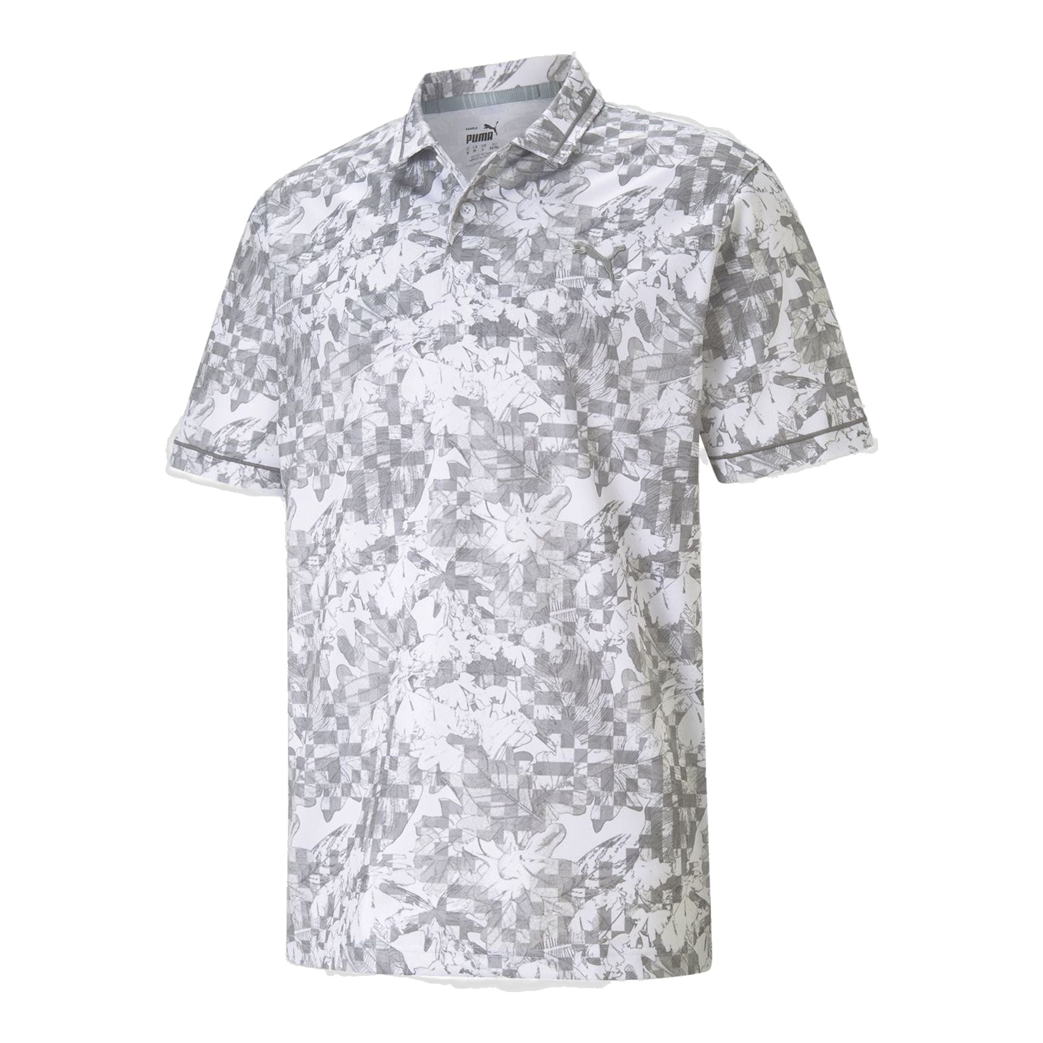 Puma Tech Pique Botanical Polo Herren